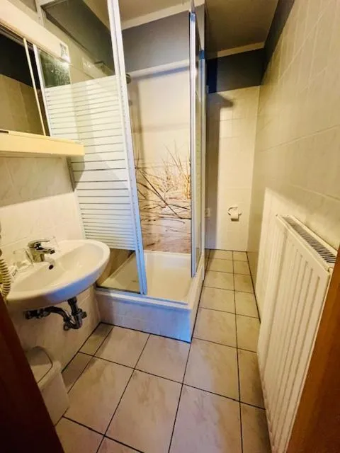 Bathroom in Strandhotel Vier Jahreszeiten Buckow