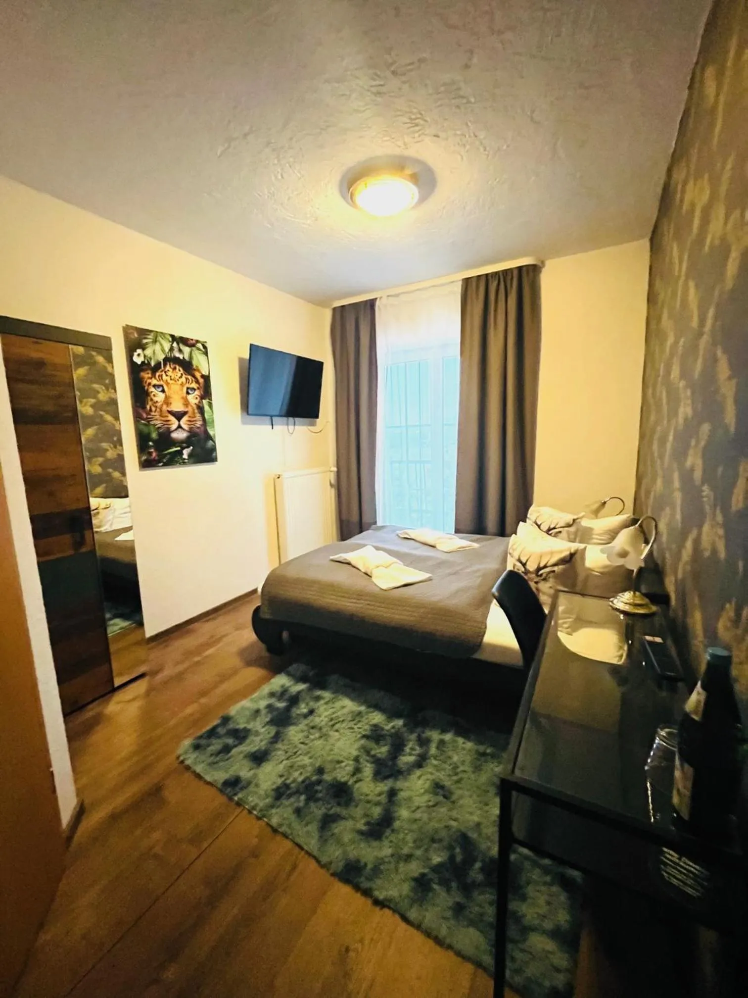 Bed in Strandhotel Vier Jahreszeiten Buckow