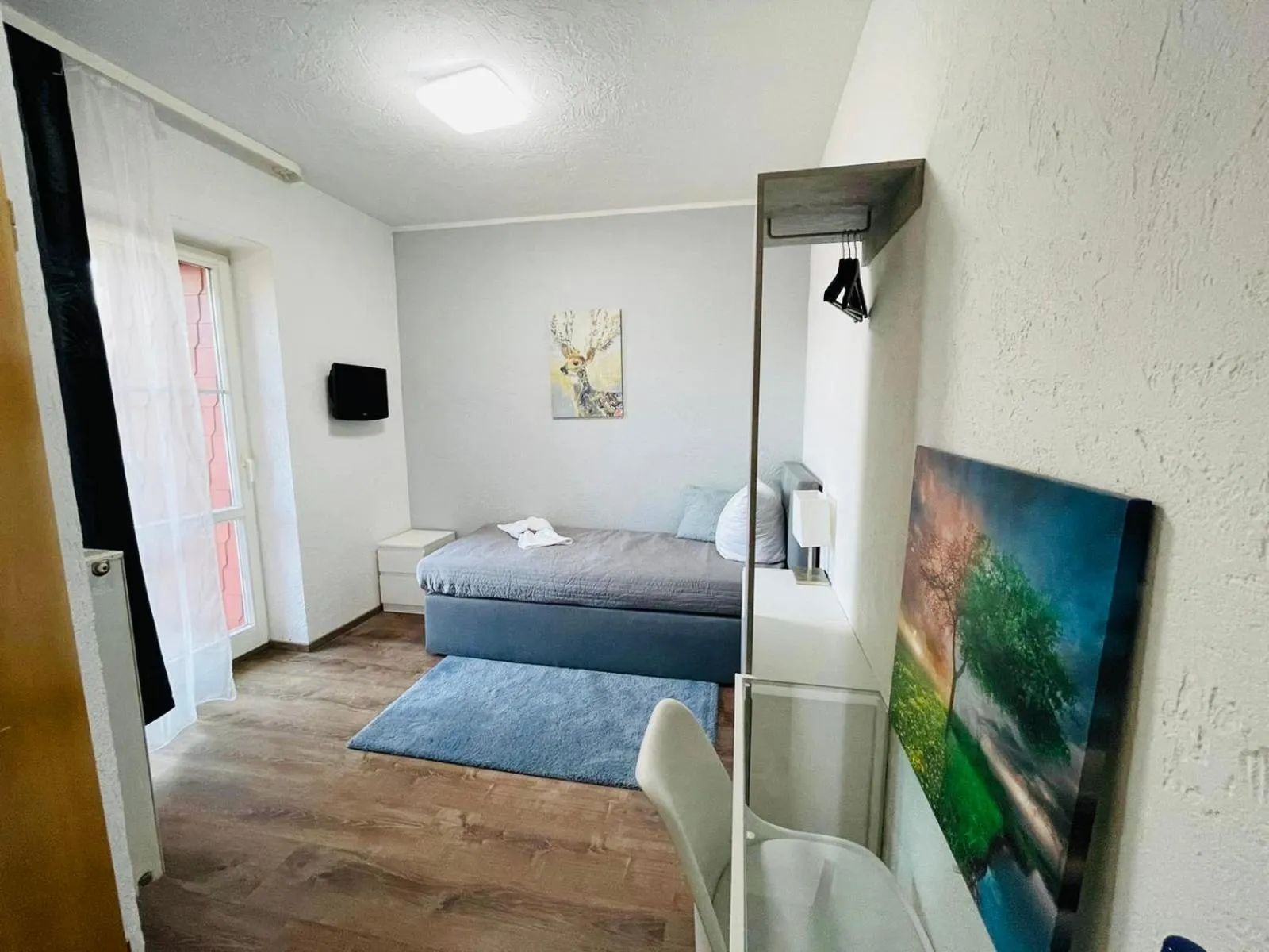 Single Room with Bathroom in Strandhotel Vier Jahreszeiten Buckow