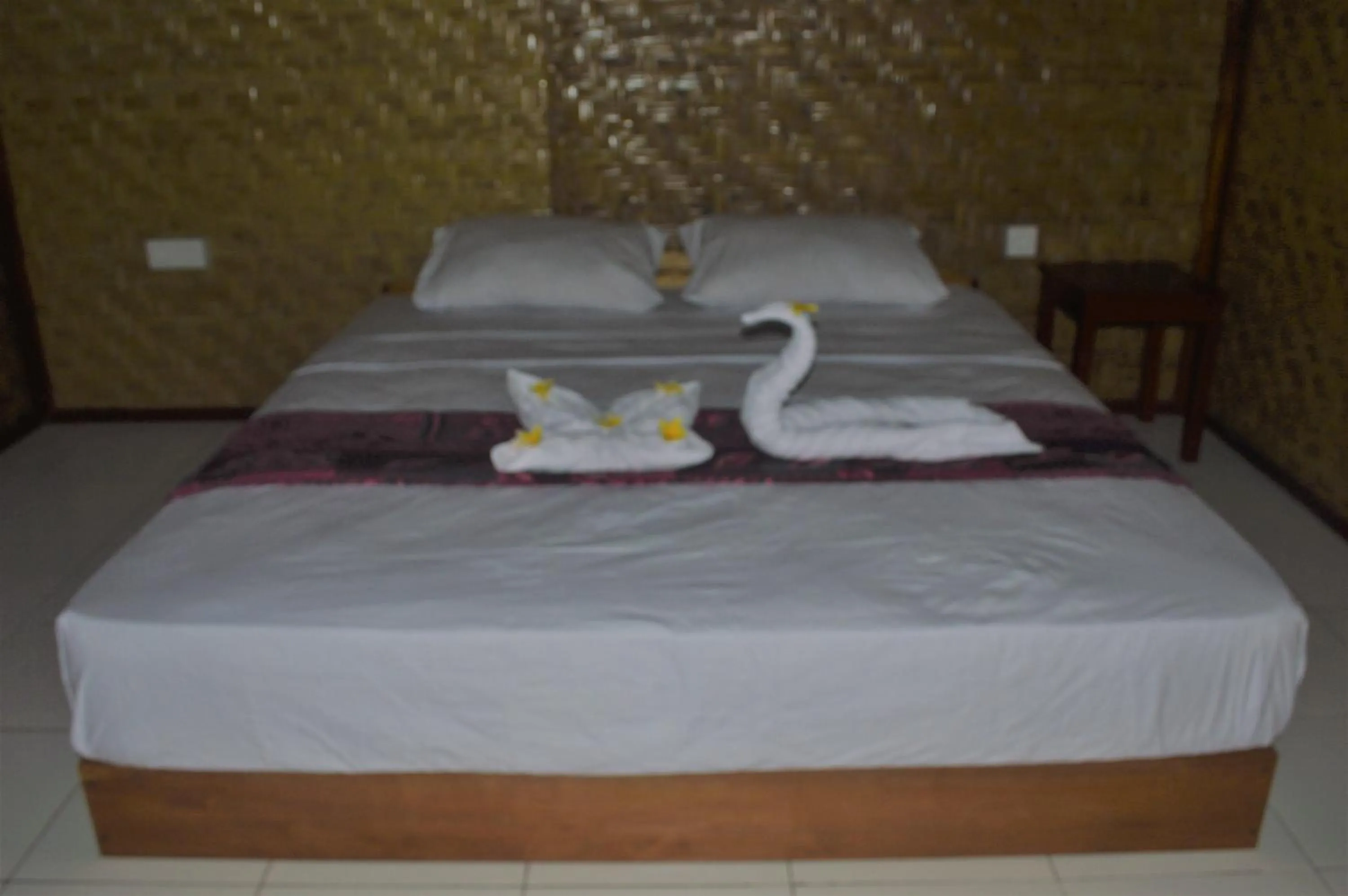 Bed in Airas' Garden Homestay ECO Bungalows