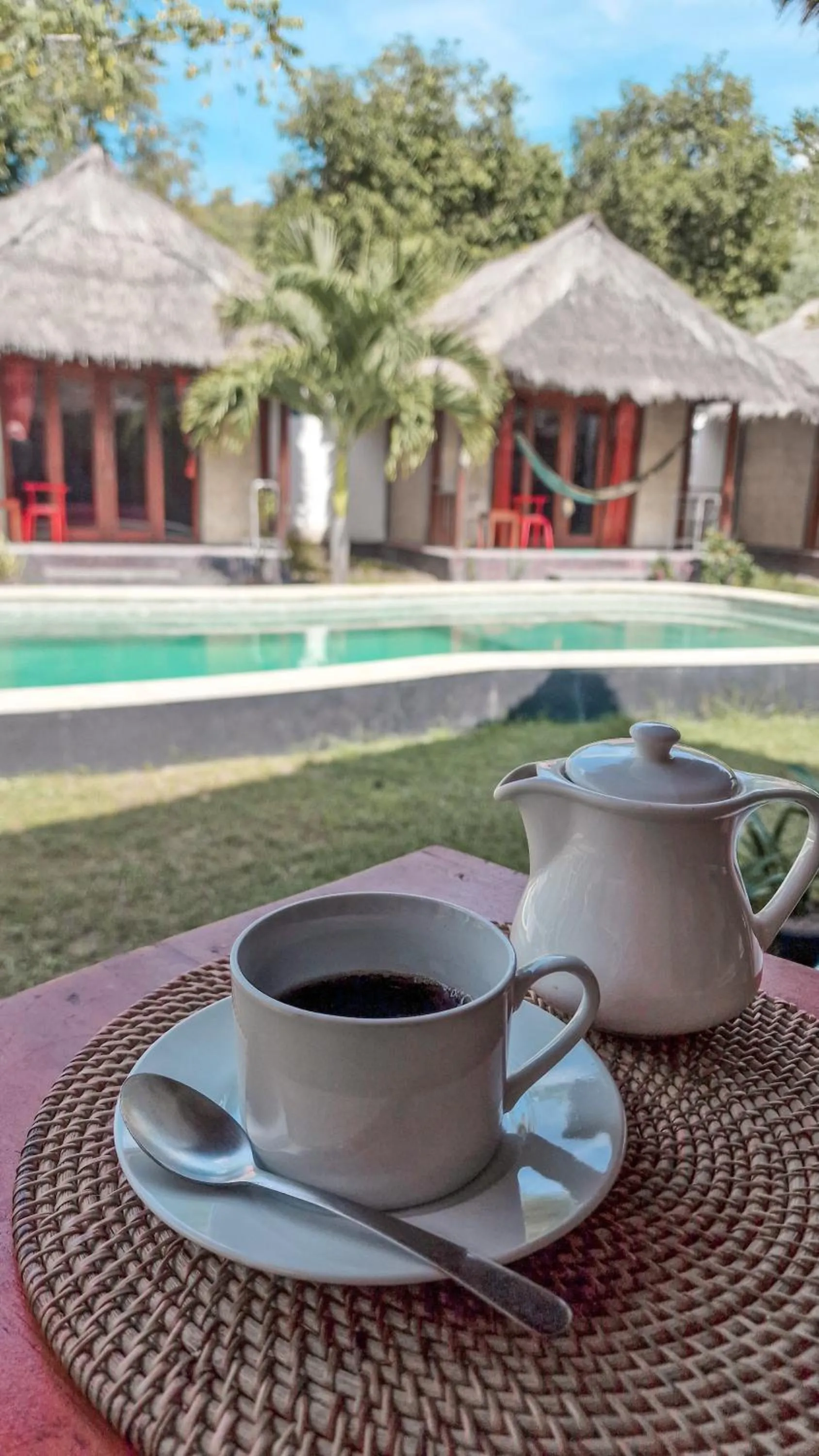 Coffee/tea facilities in Airas' Garden Homestay ECO Bungalows