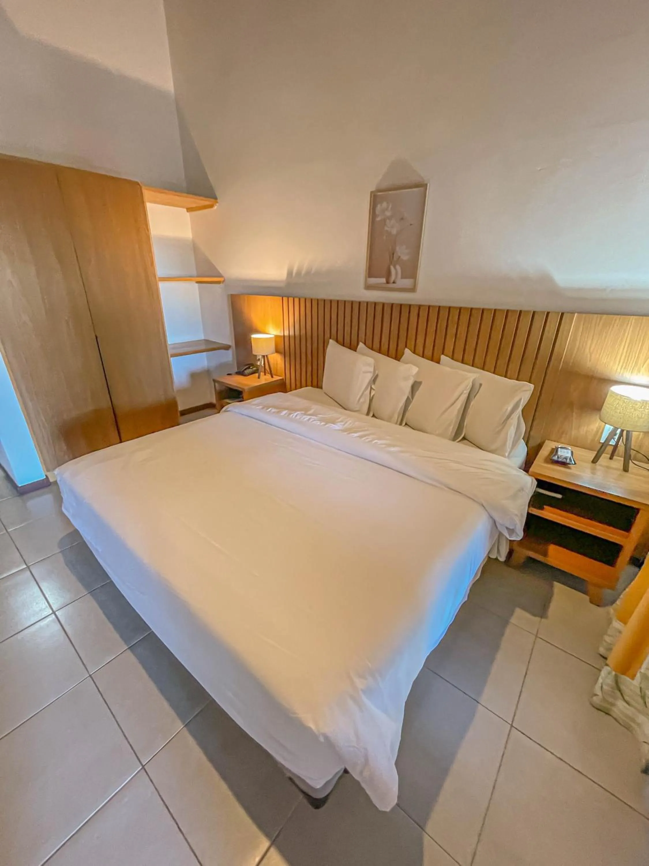 Bed in Mar Paraíso Hotel