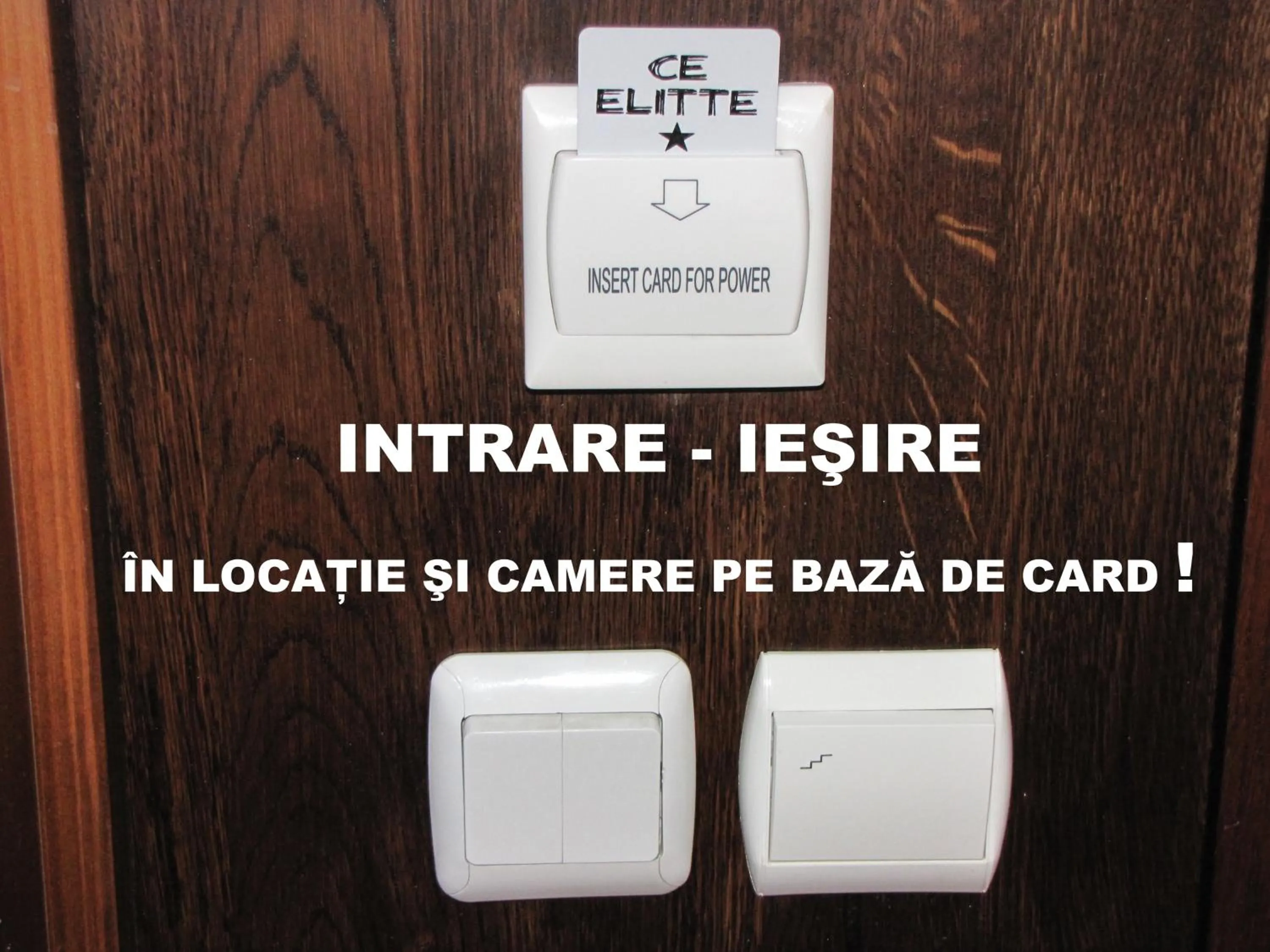 Logo/Certificate/Sign in Villa Elitte Predeal