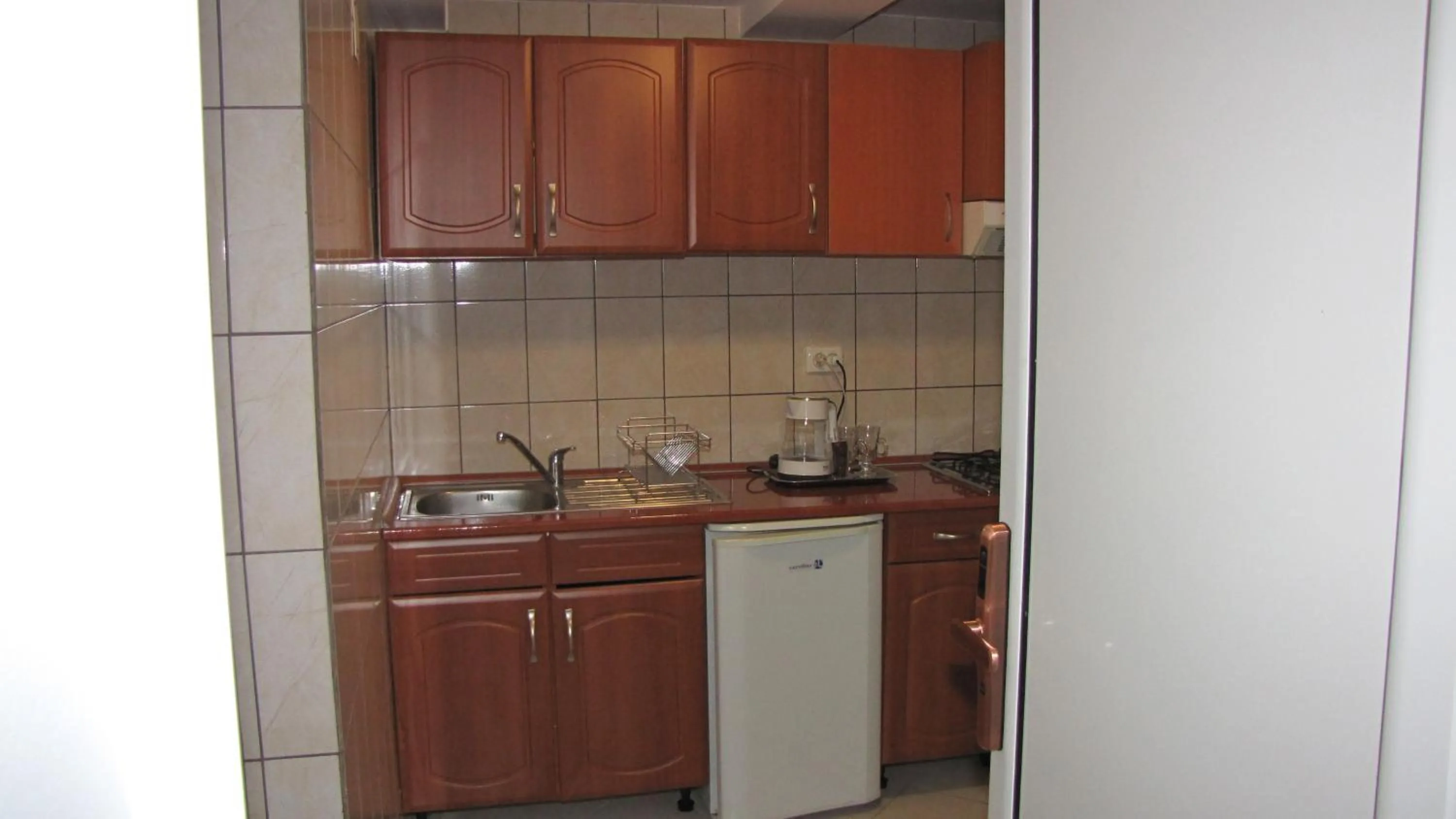 Kitchen or kitchenette in Villa Elitte Predeal