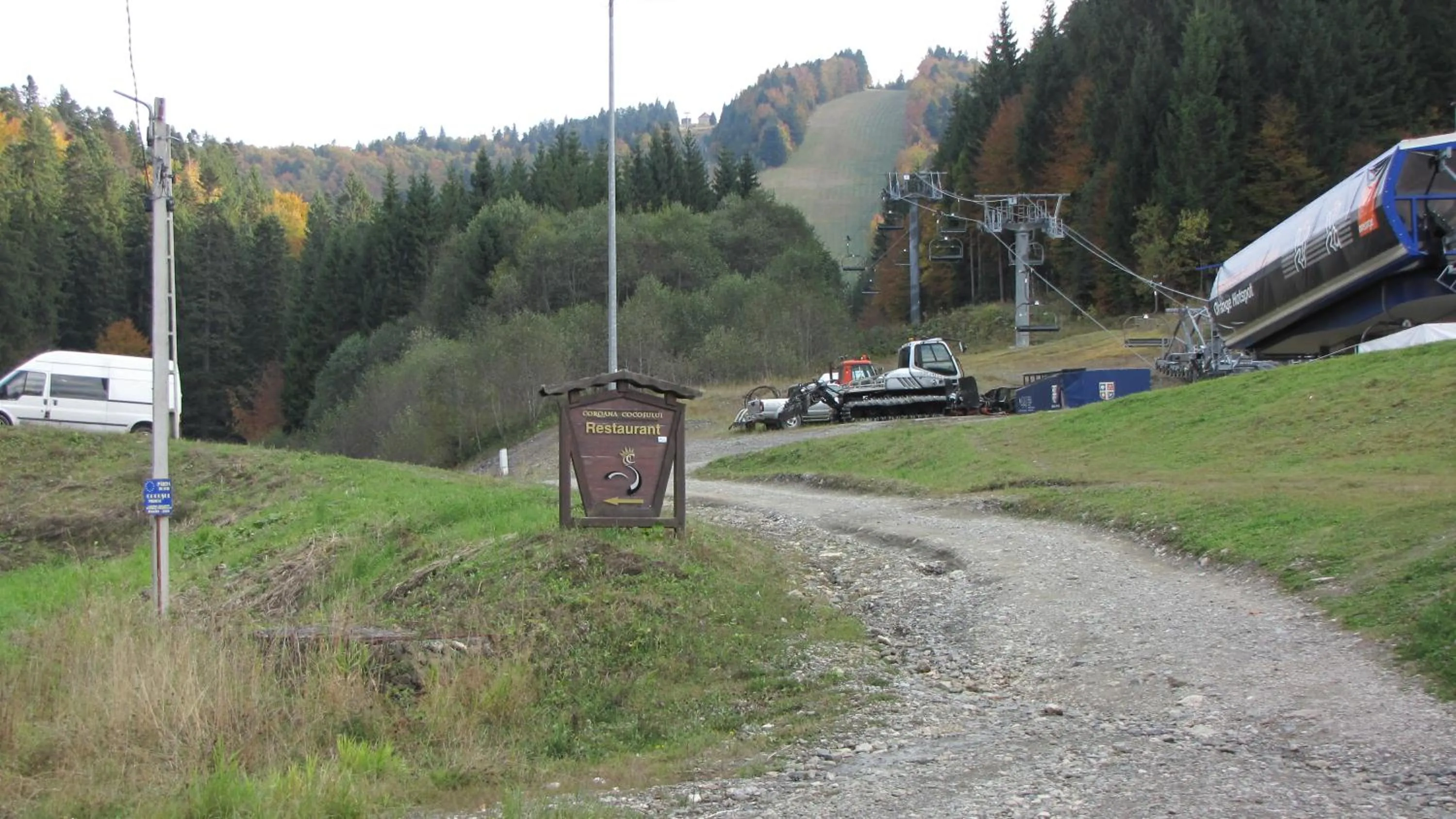 Natural landscape in Villa Elitte Predeal