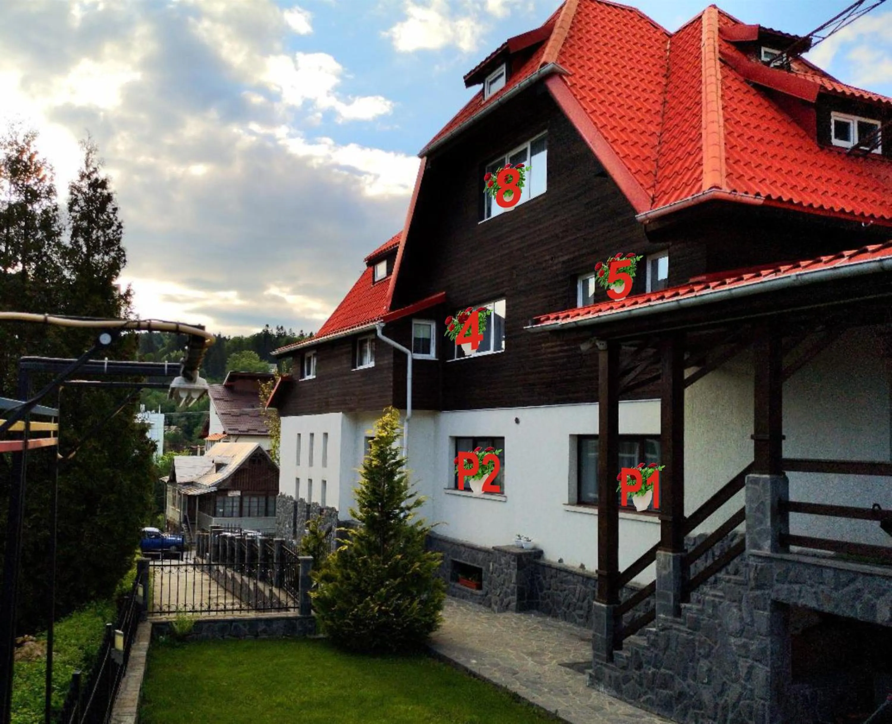 Property building in Villa Elitte Predeal