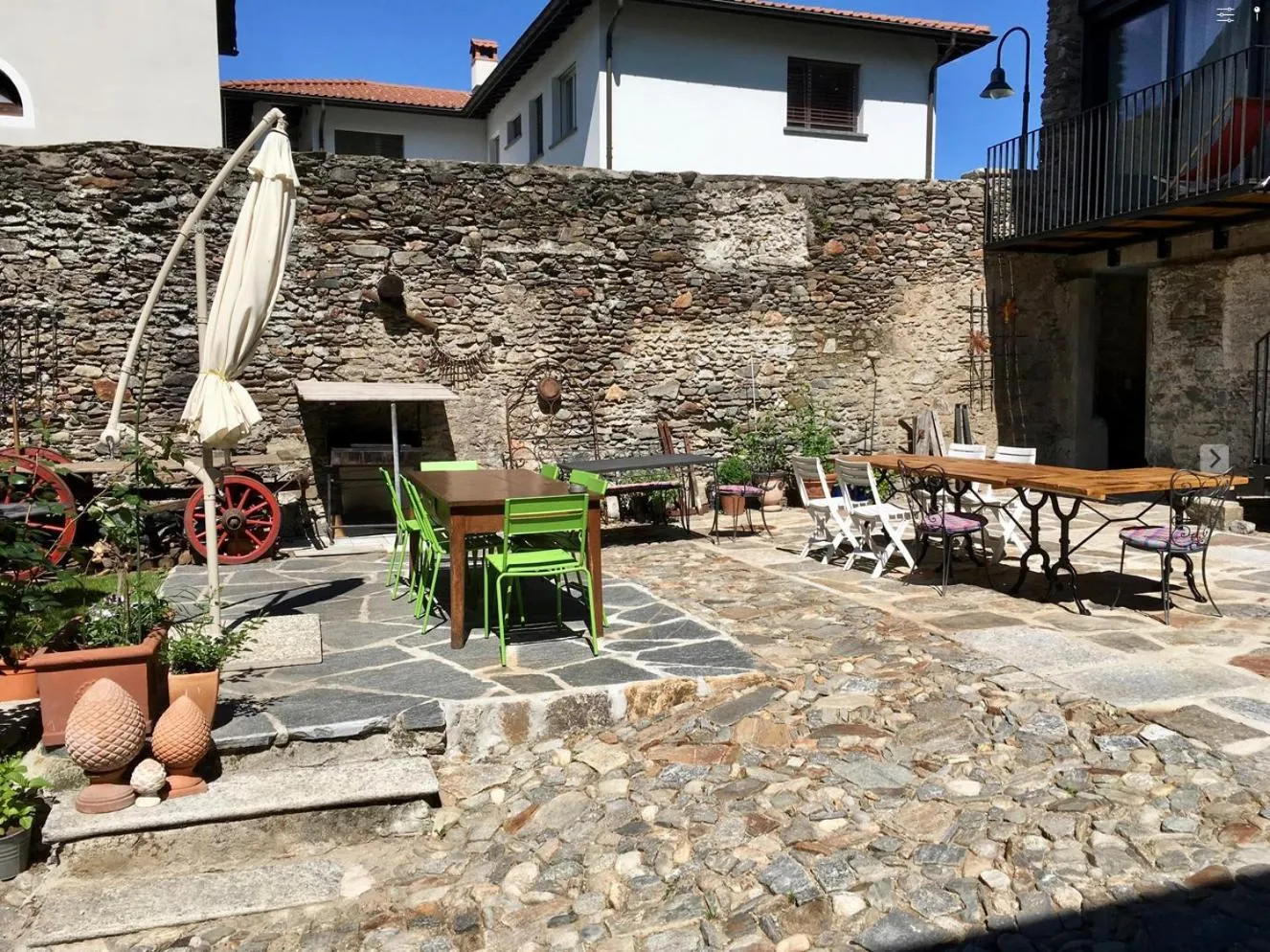 Patio in Antica Sosta dei Viandanti