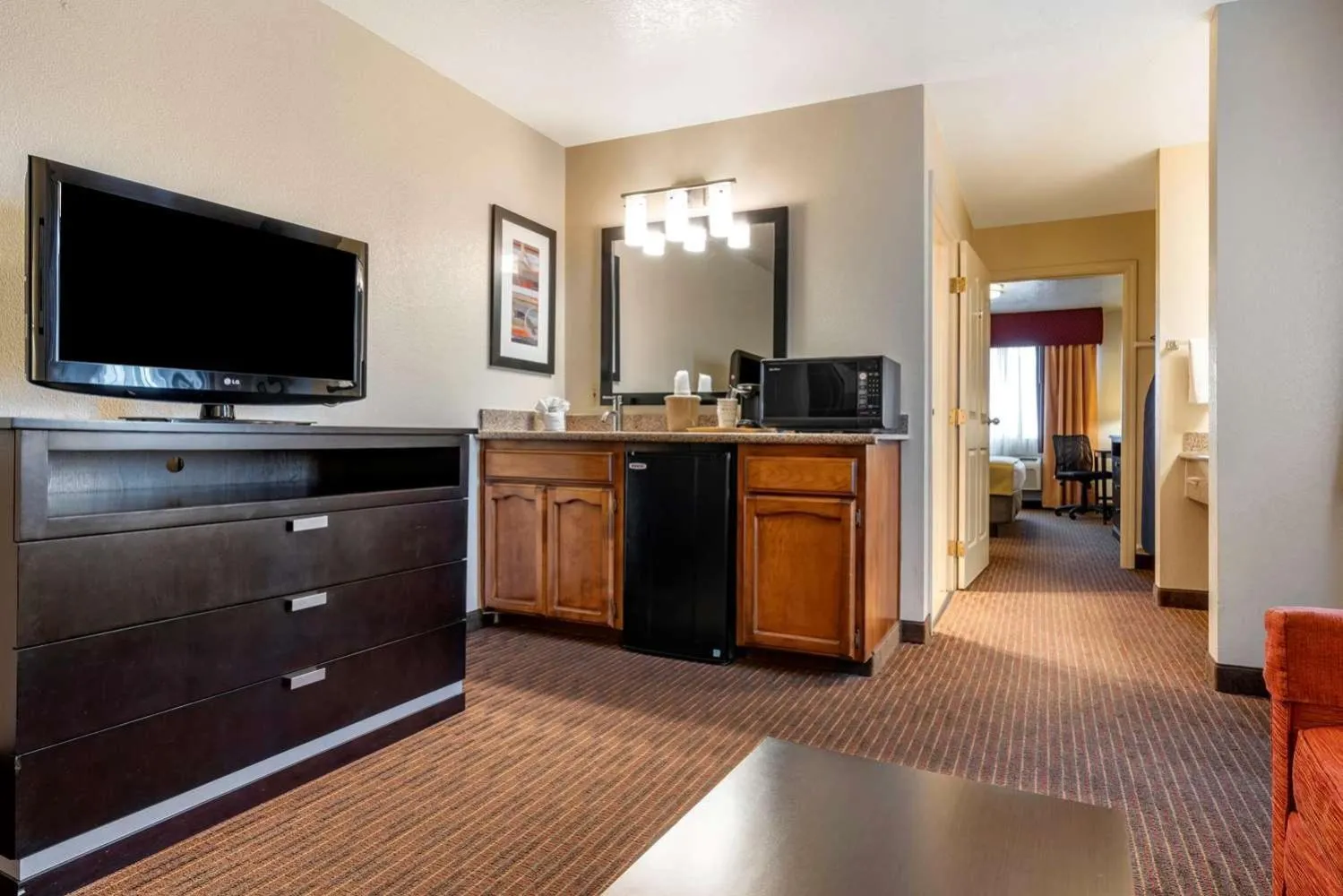 Seating area in Best Western Luxury Inn