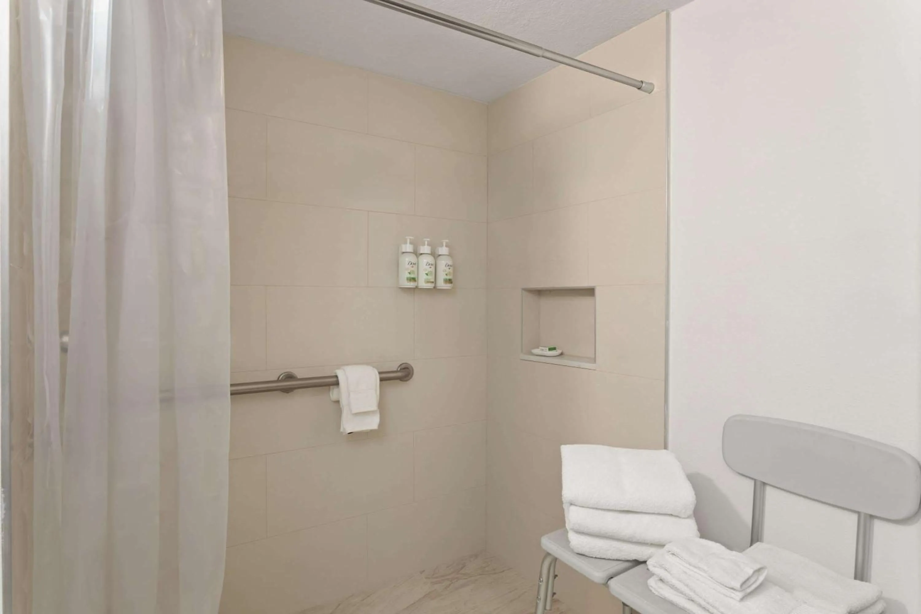 Shower in Baymont by Wyndham Orlando North Millenia