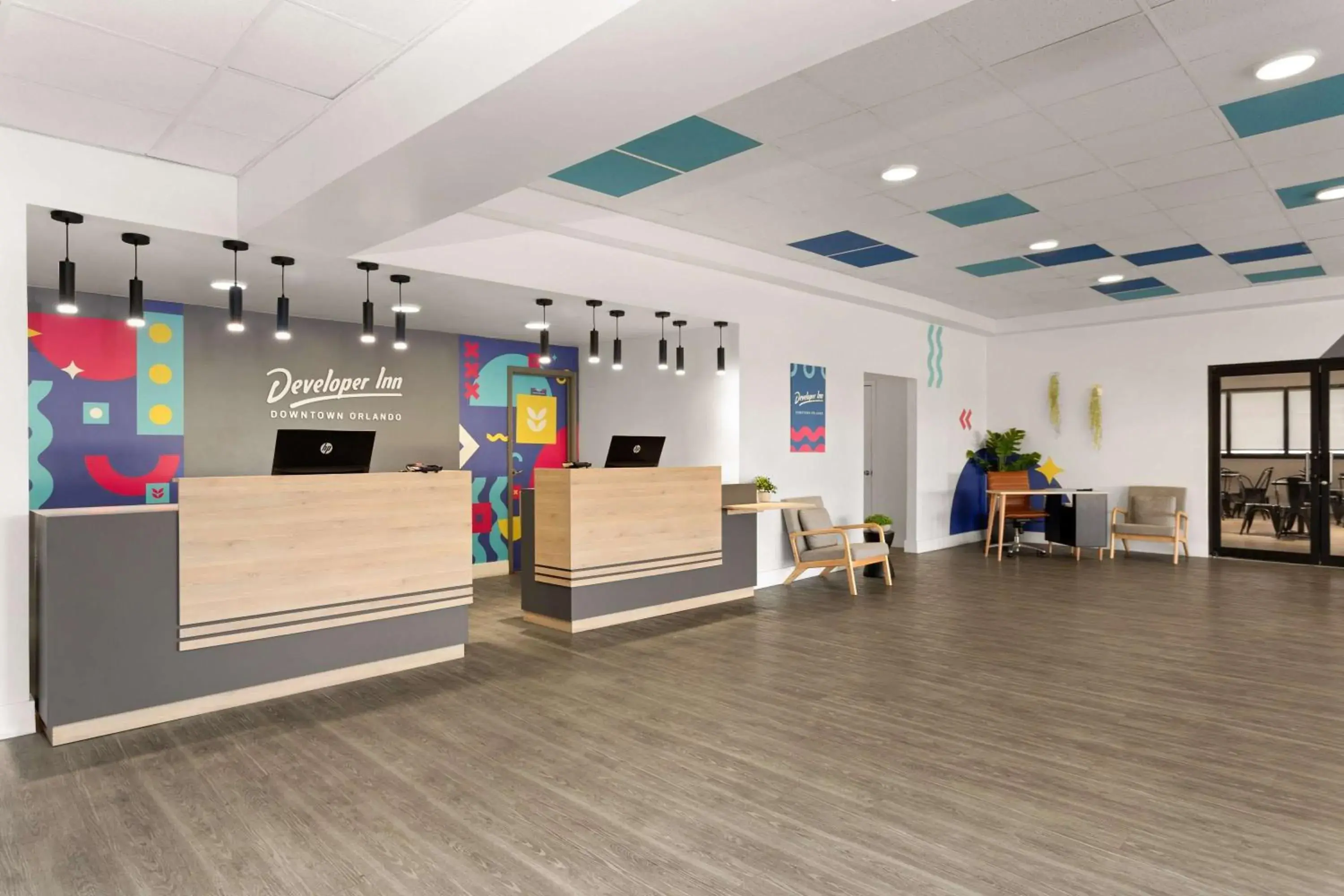 Lobby or reception in Baymont by Wyndham Orlando North Millenia Lobby or reception in Baymont by Wyndham Orlando North Millenia