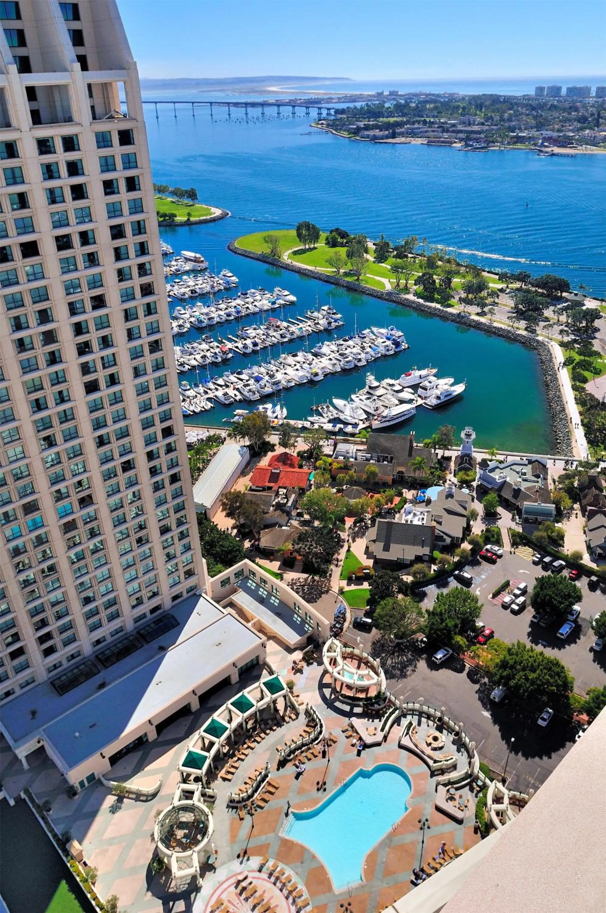 Property building in Manchester Grand Hyatt San Diego