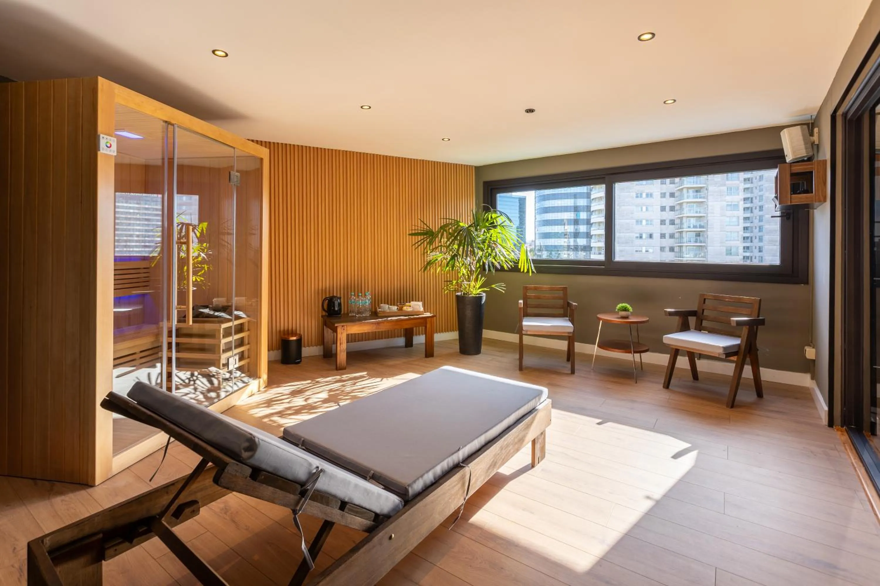 Sauna in Palladium Business Hotel