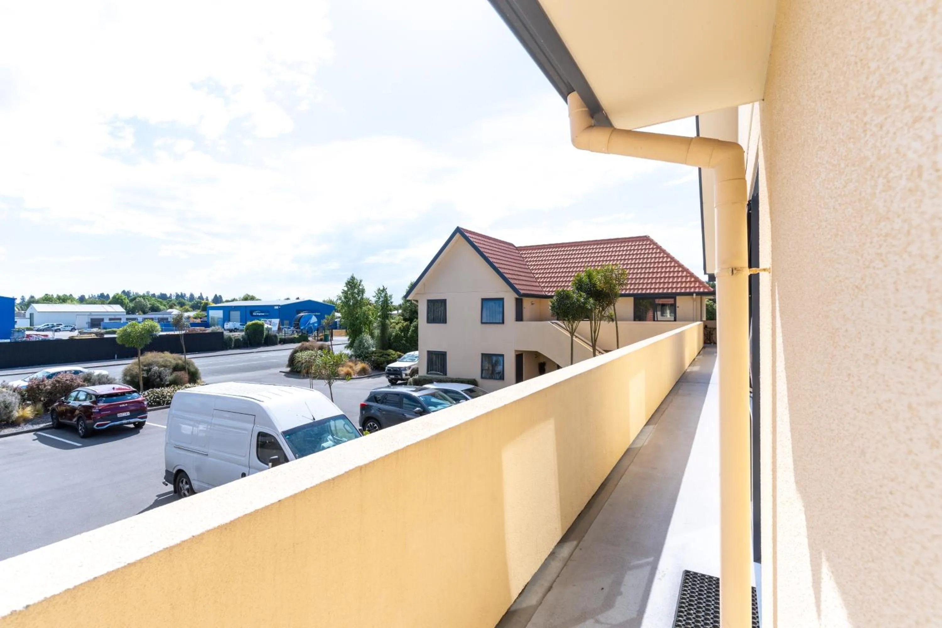 Balcony/Terrace in Bella Vista Motel Ashburton