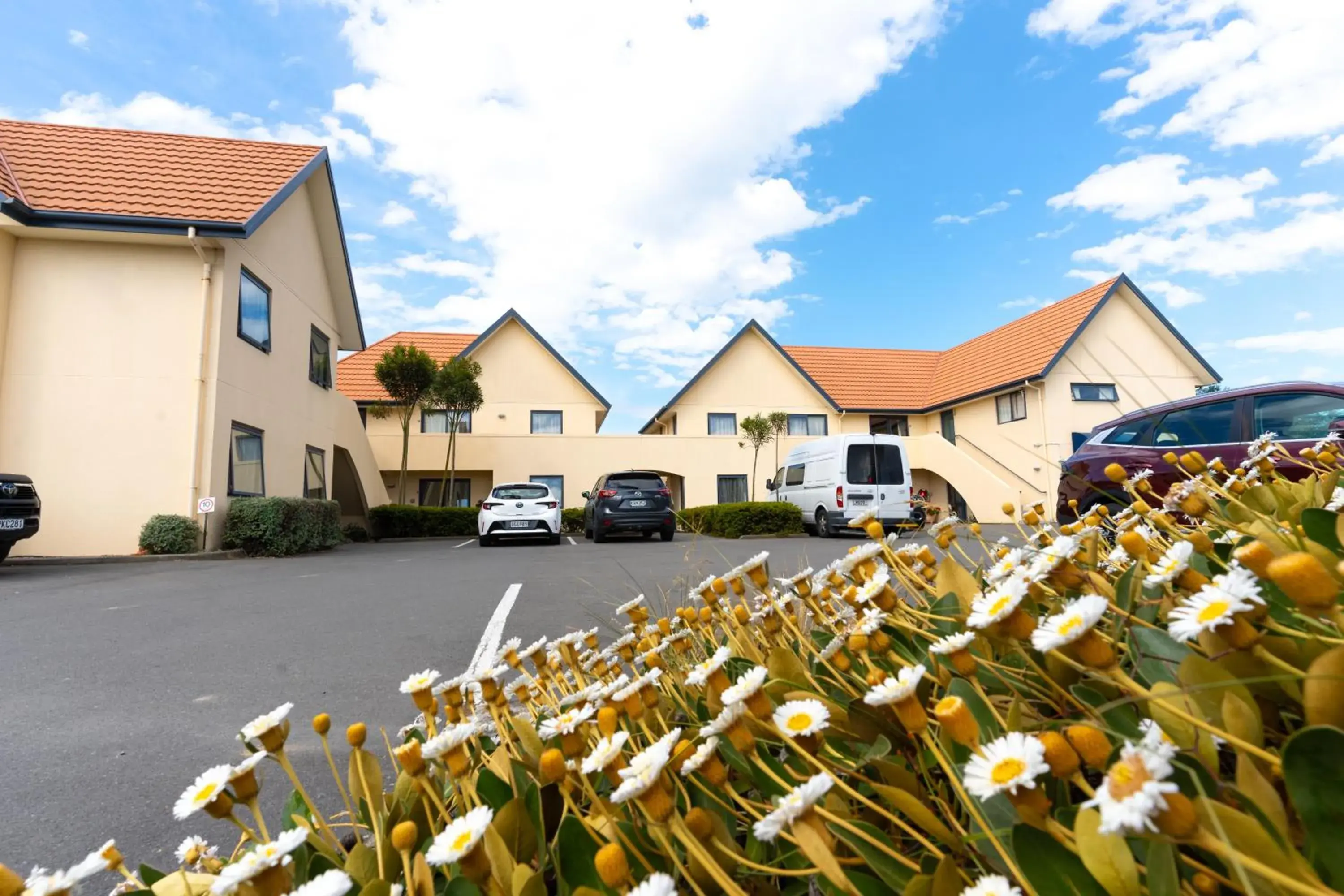 Property building in Bella Vista Motel Ashburton Property building in Bella Vista Motel Ashburton