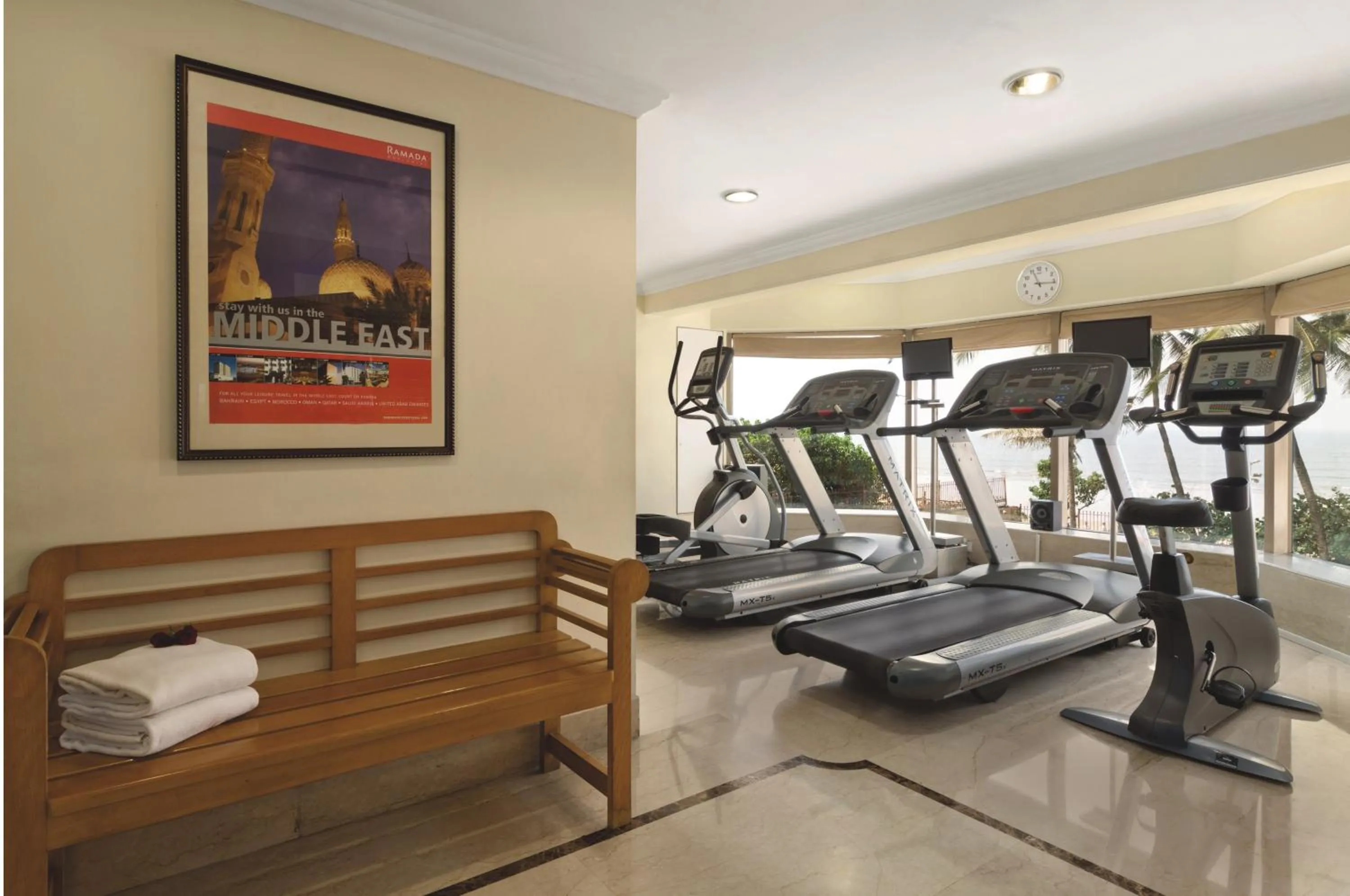 Fitness centre/facilities in Ramada Plaza By Wyndham Palm Grove