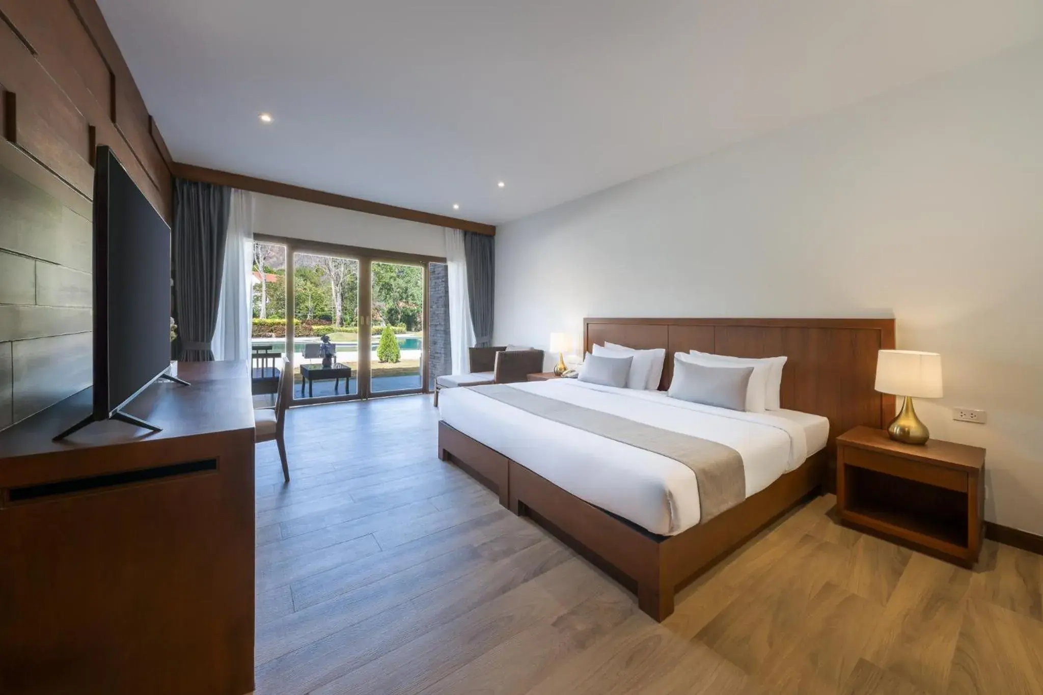 Bed in Belle Villa Resort, Khao Yai Bed in Belle Villa Resort, Khao Yai