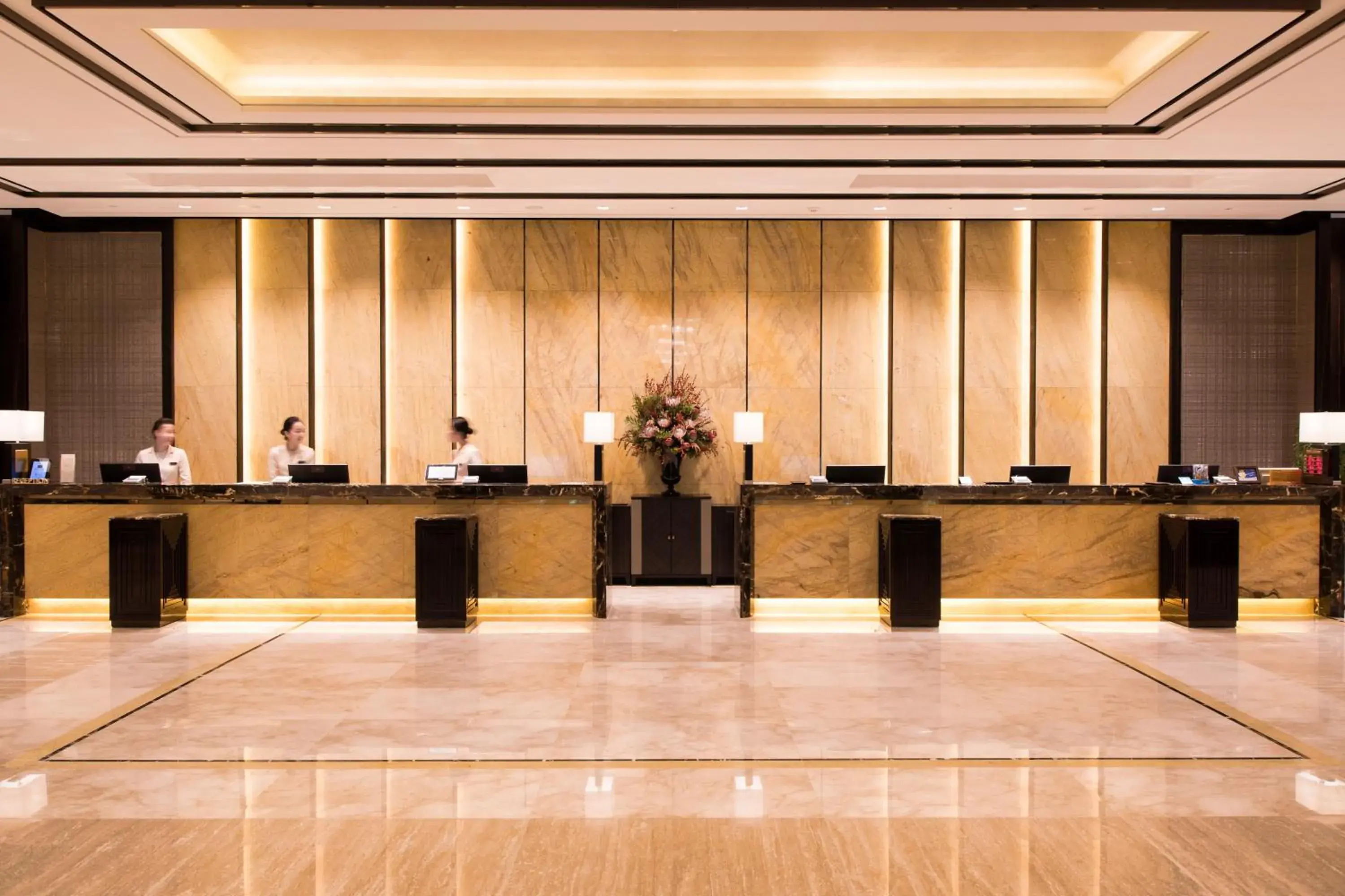 Lobby or reception in Lotte Hotel Busan Lobby or reception in Lotte Hotel Busan