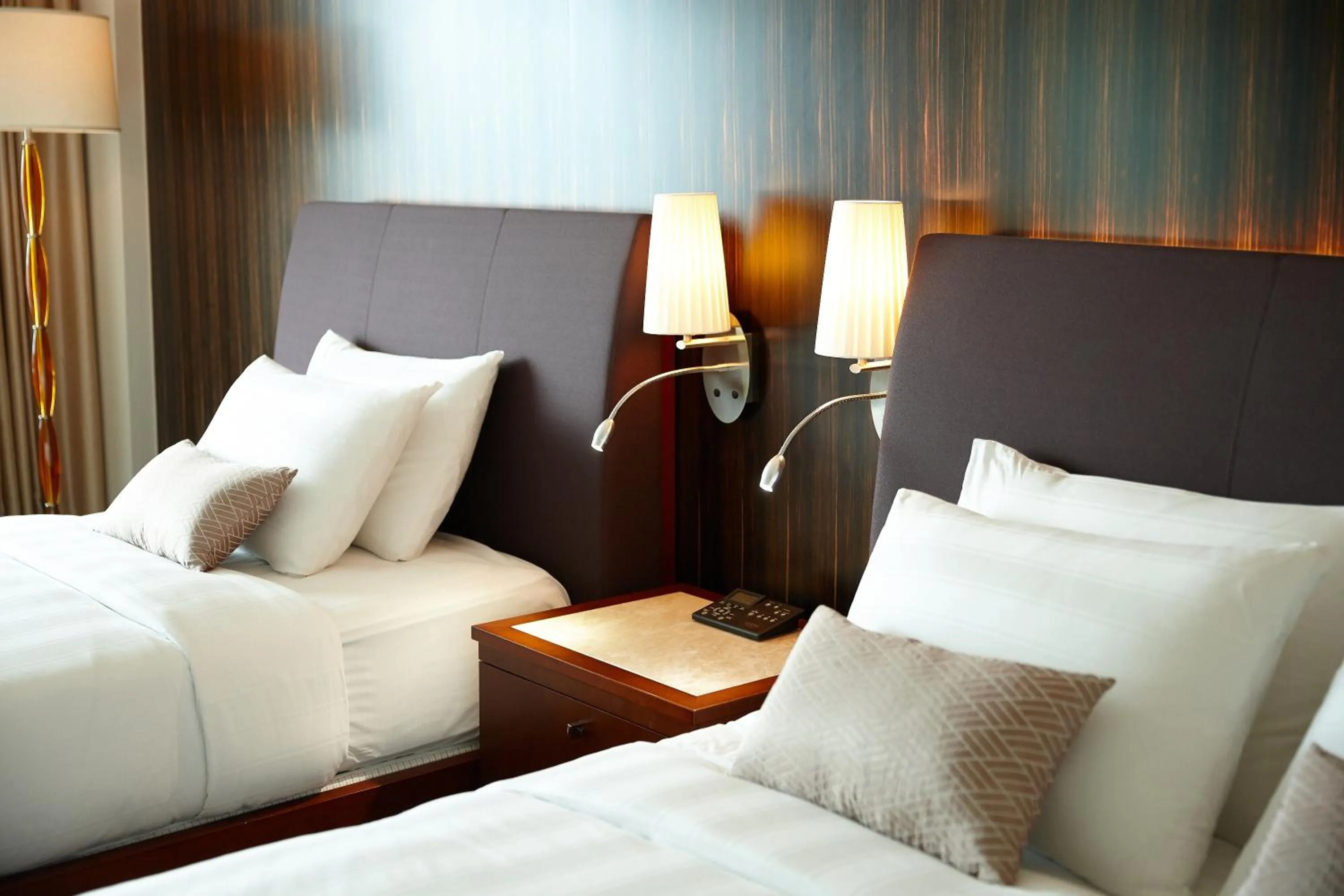 Bed in Lotte Hotel Busan