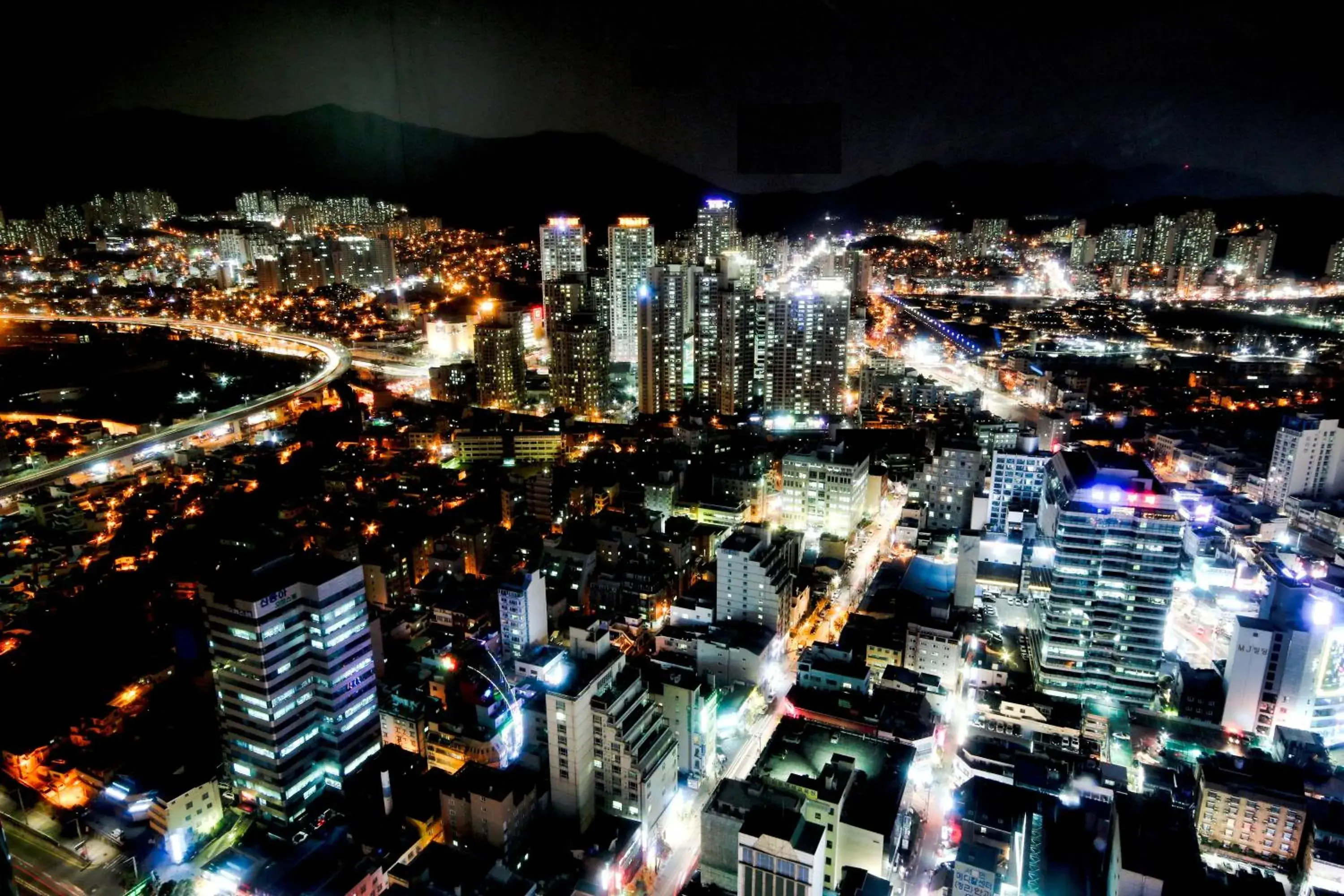 City view in Lotte Hotel Busan City view in Lotte Hotel Busan