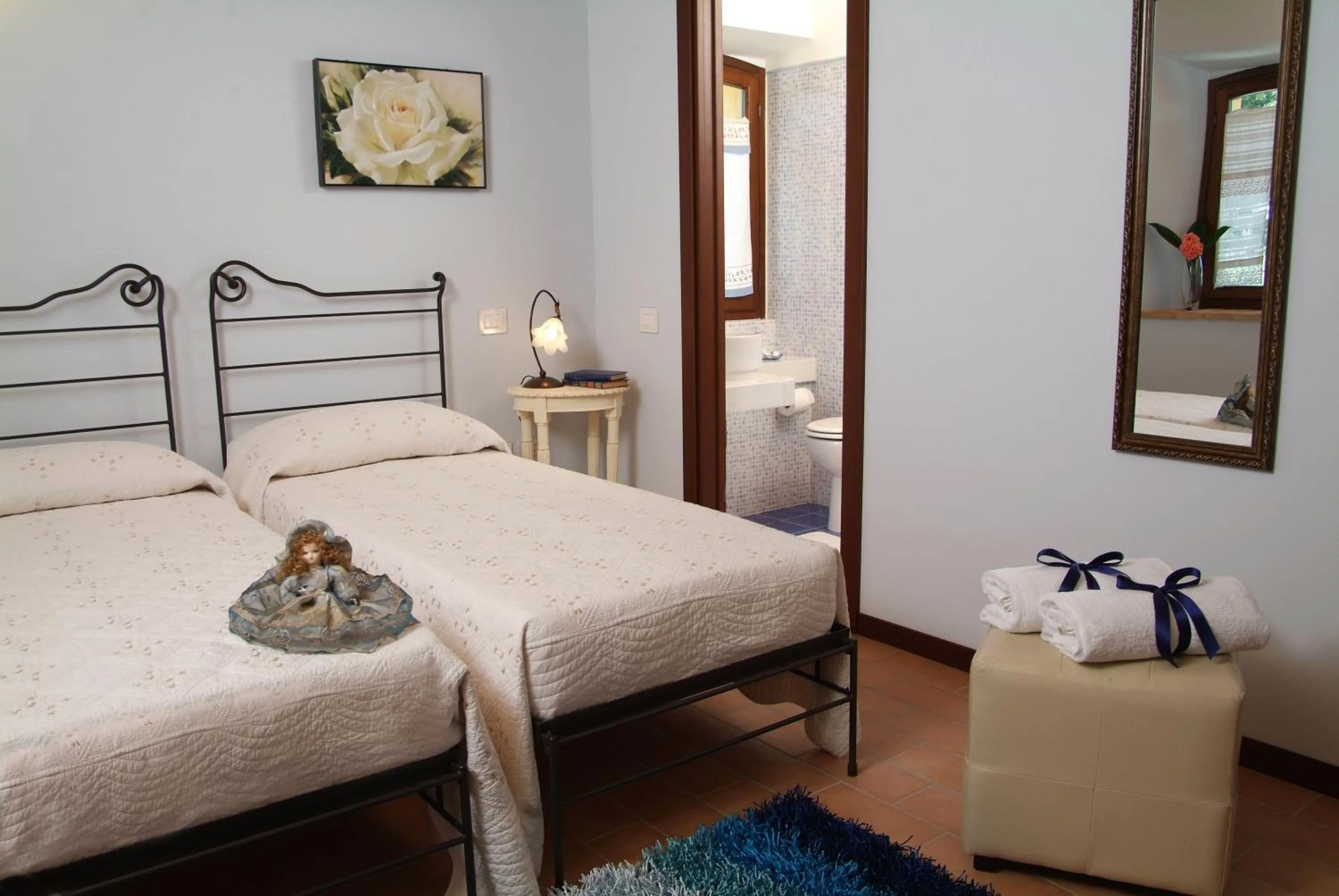Twin Room in Agriturismo Al Crepuscolo