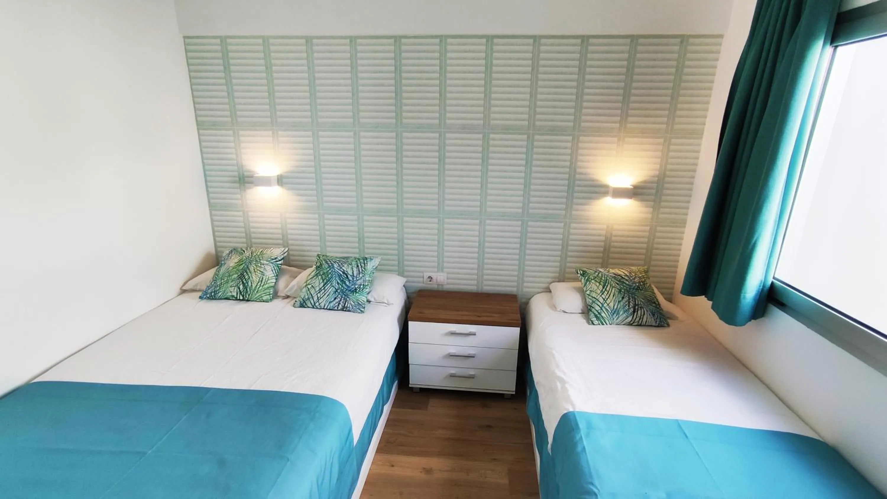 Bedroom, Bed in Canary Garden Club