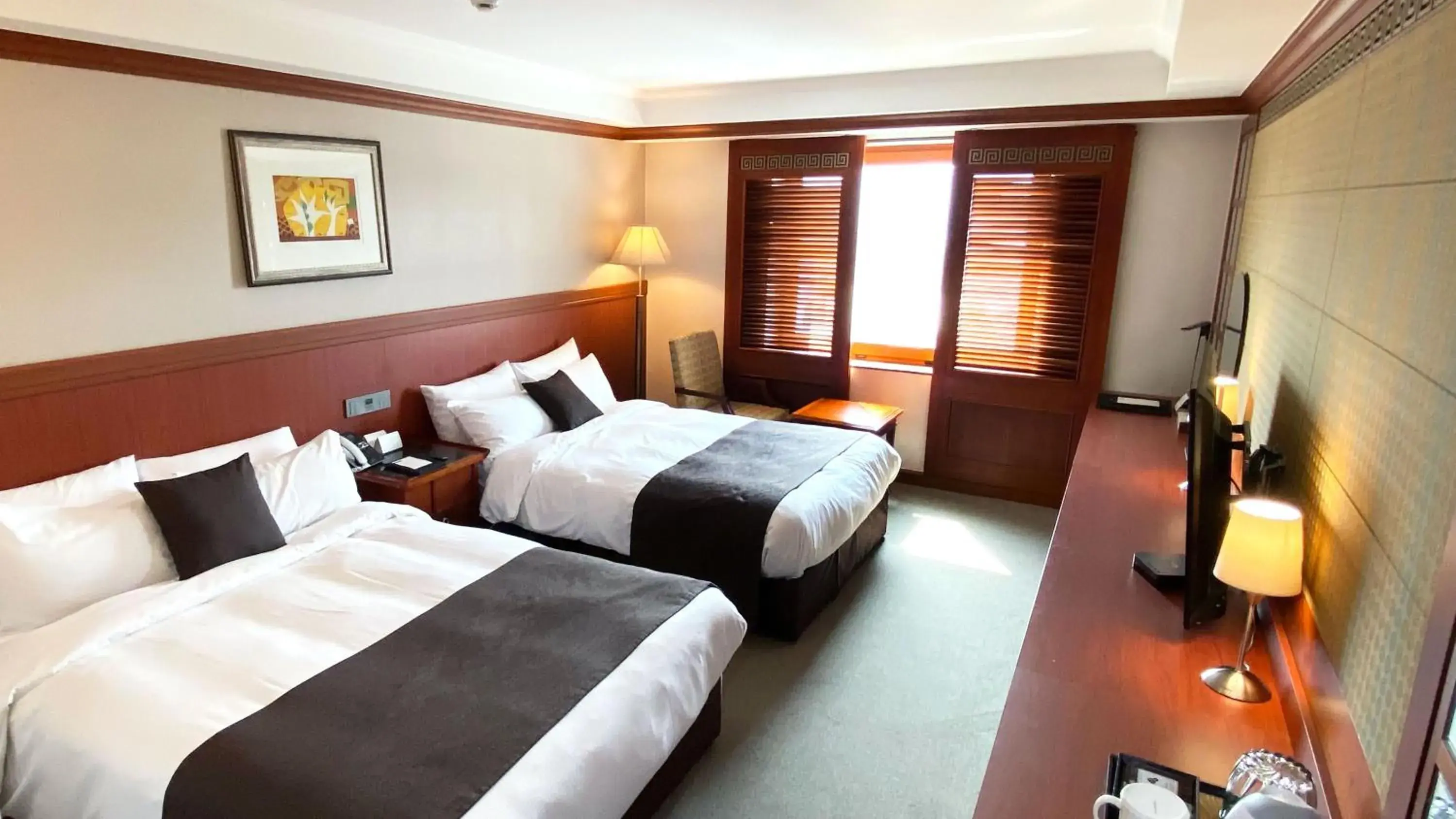 Bed in Commodore Hotel Gyeongju Bed in Commodore Hotel Gyeongju