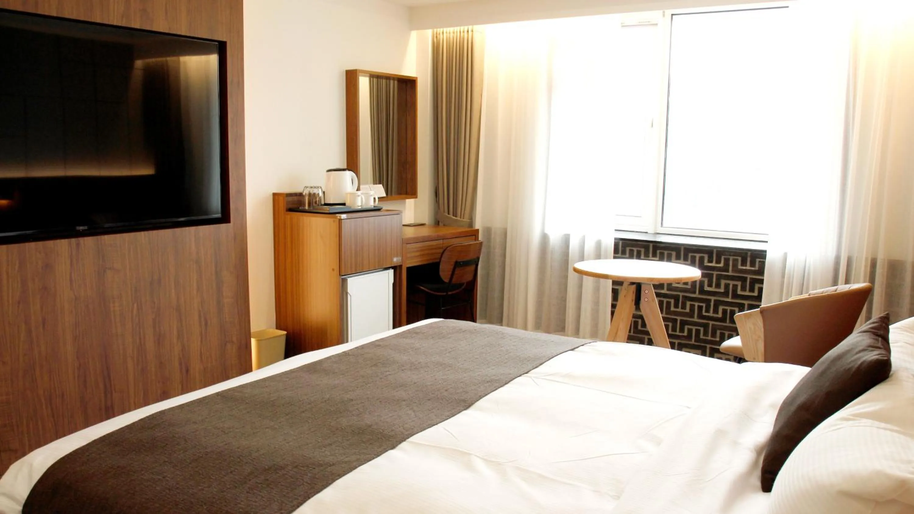 Bed in Commodore Hotel Gyeongju