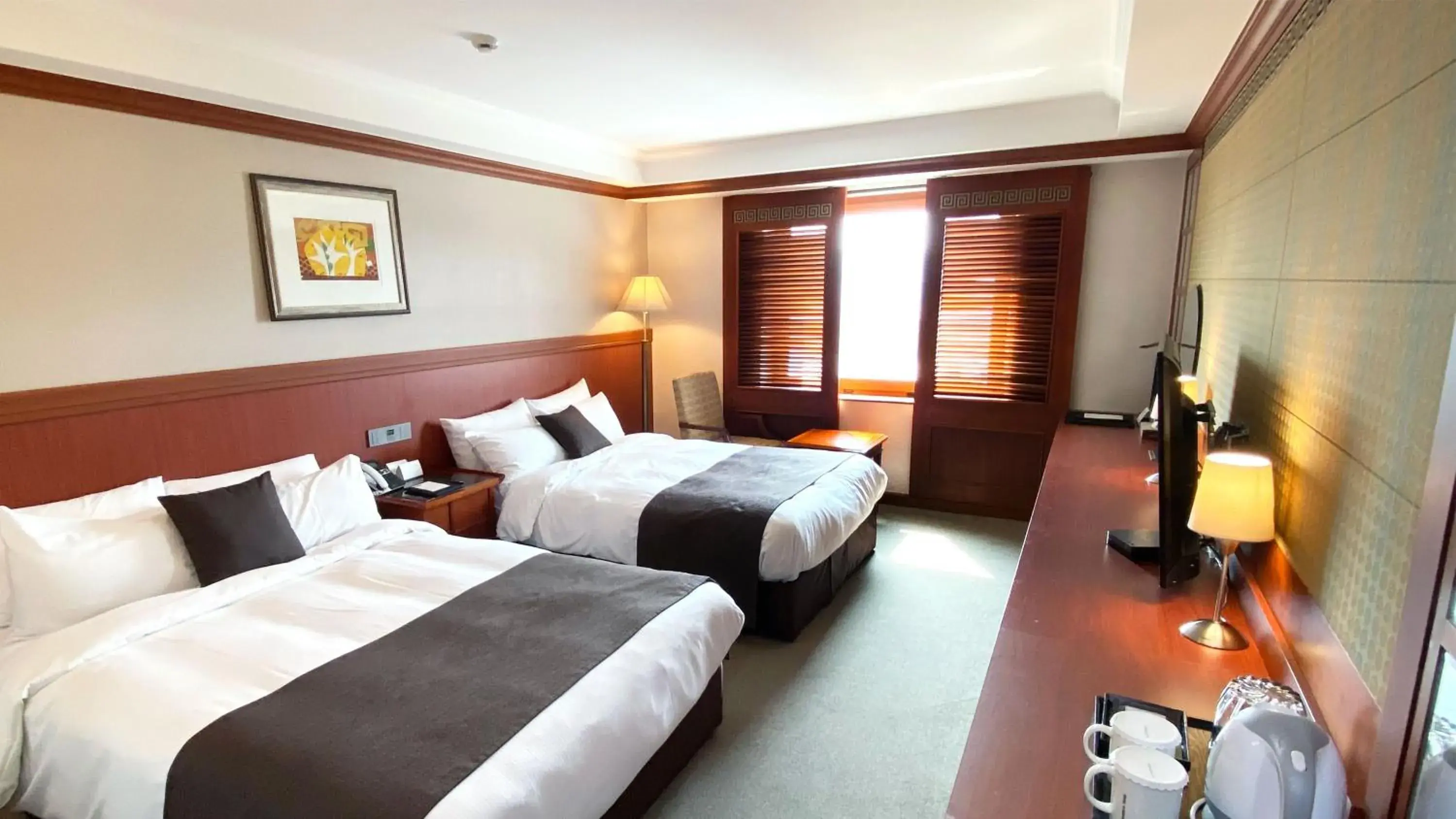 Bed in Commodore Hotel Gyeongju Bed in Commodore Hotel Gyeongju