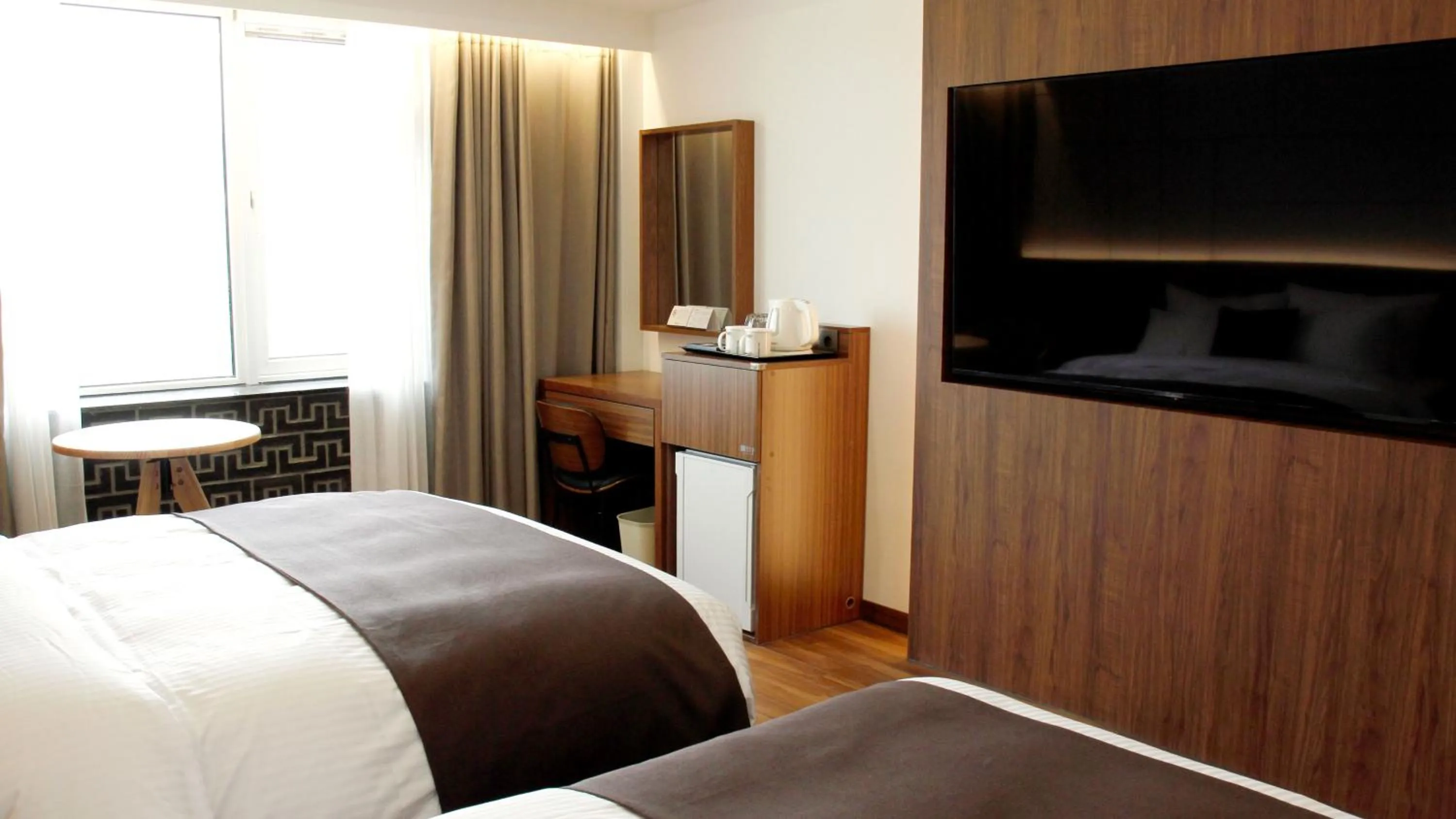 Bed in Commodore Hotel Gyeongju