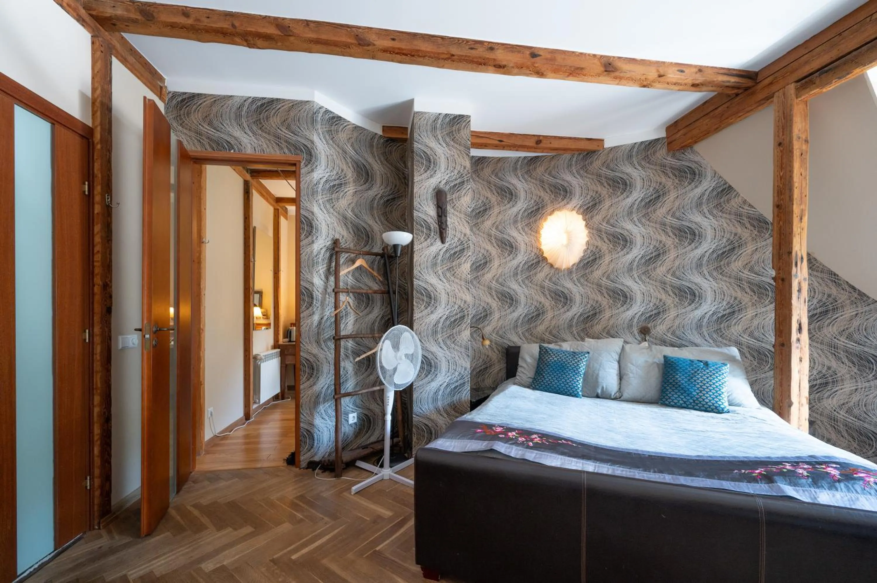 Bed in Paivilla Boutique Hotel