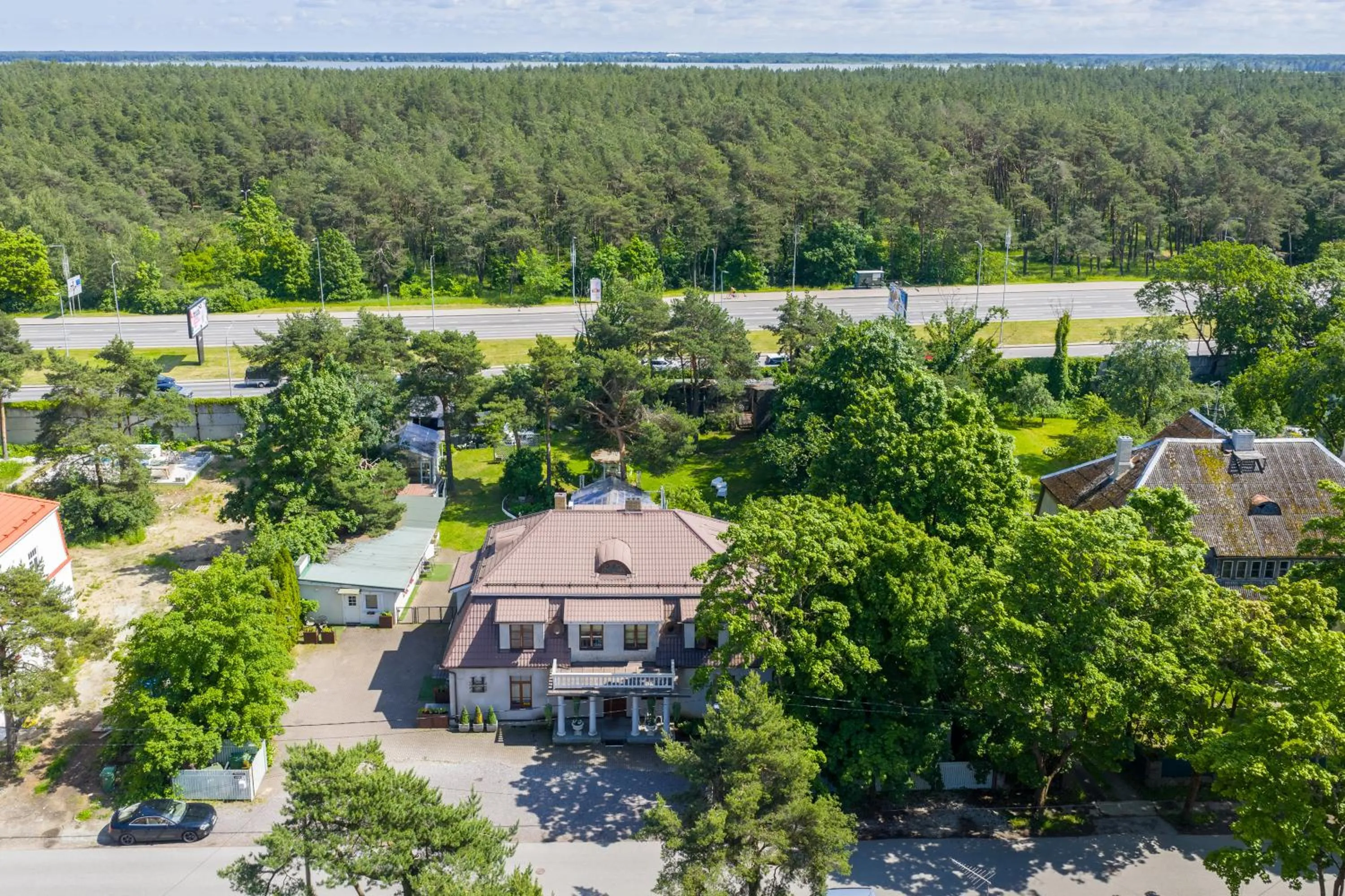 Bird's eye view in Paivilla Boutique Hotel
