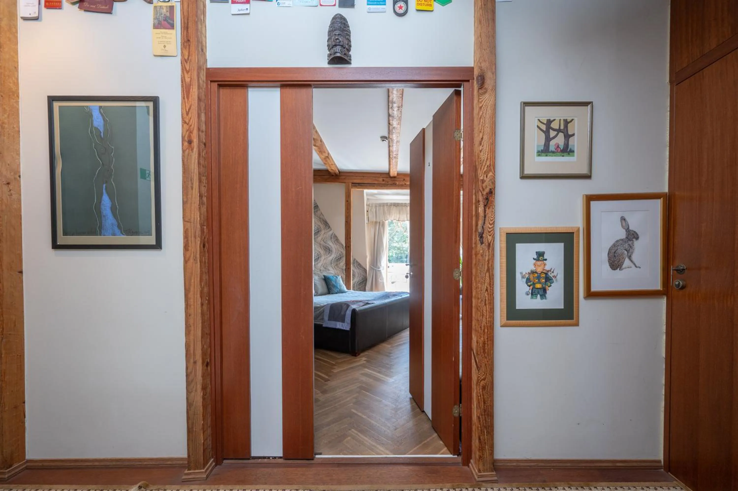 Bed in Paivilla Boutique Hotel