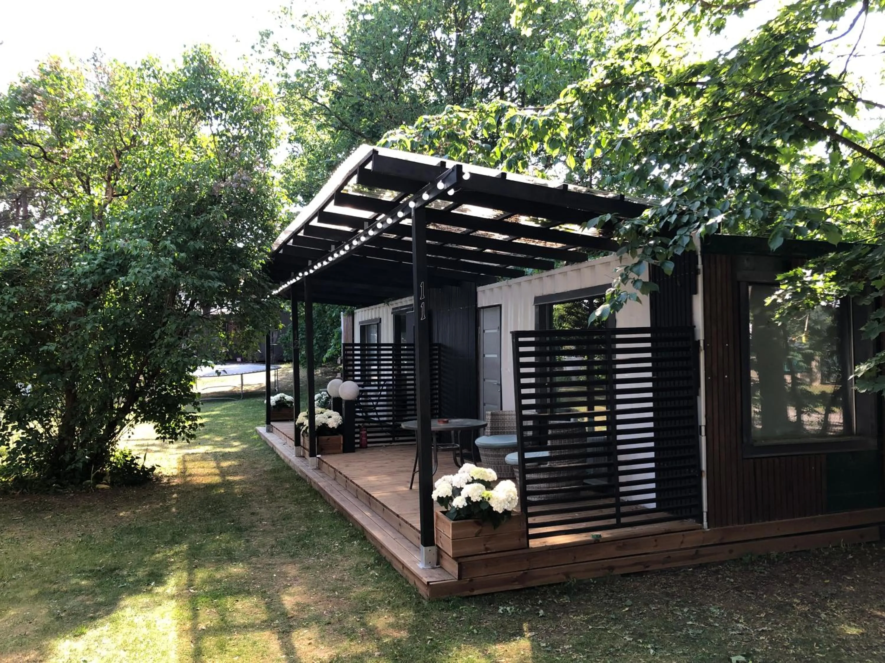 Garden view in Paivilla Boutique Hotel