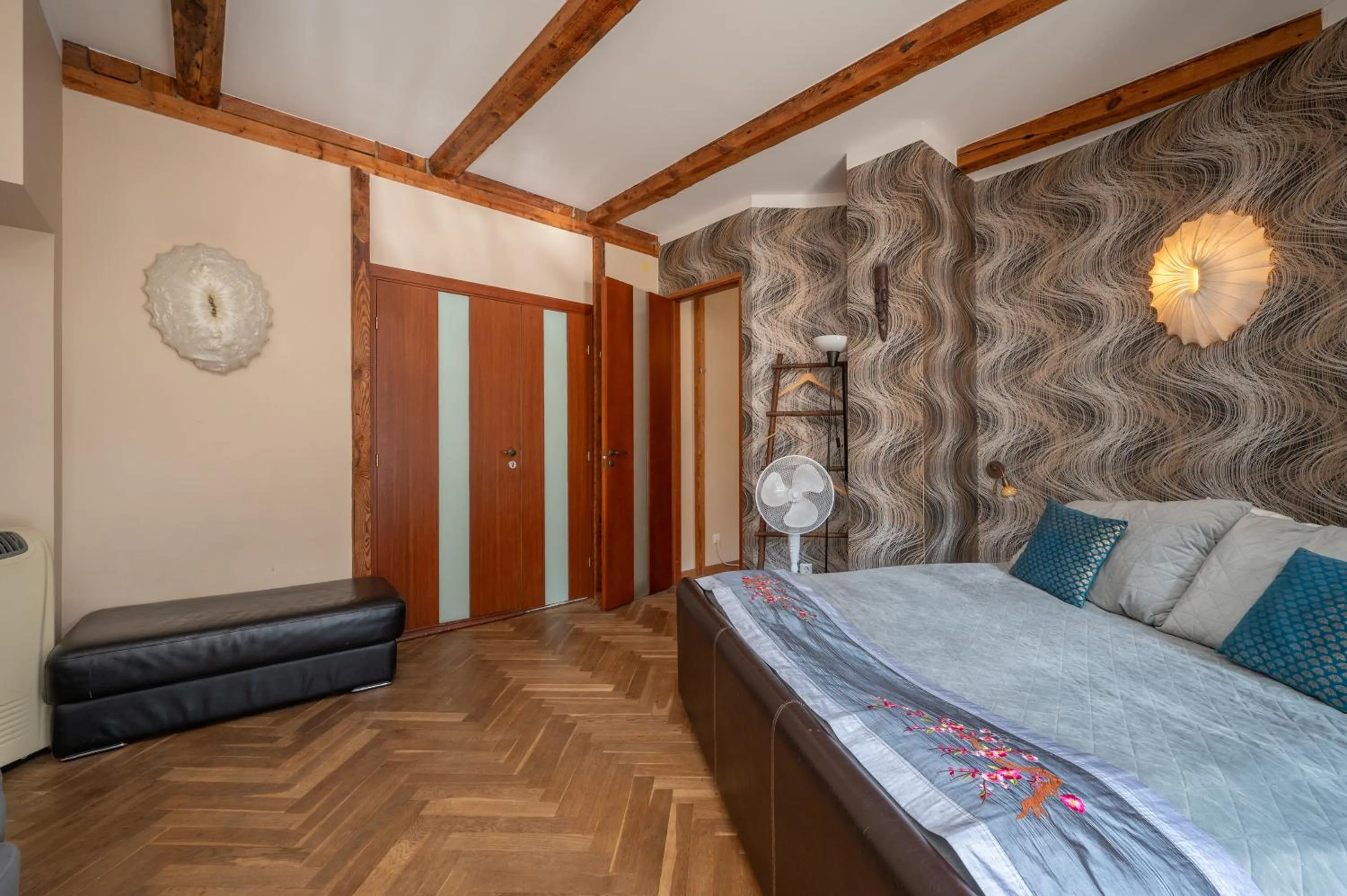 Bed in Paivilla Boutique Hotel