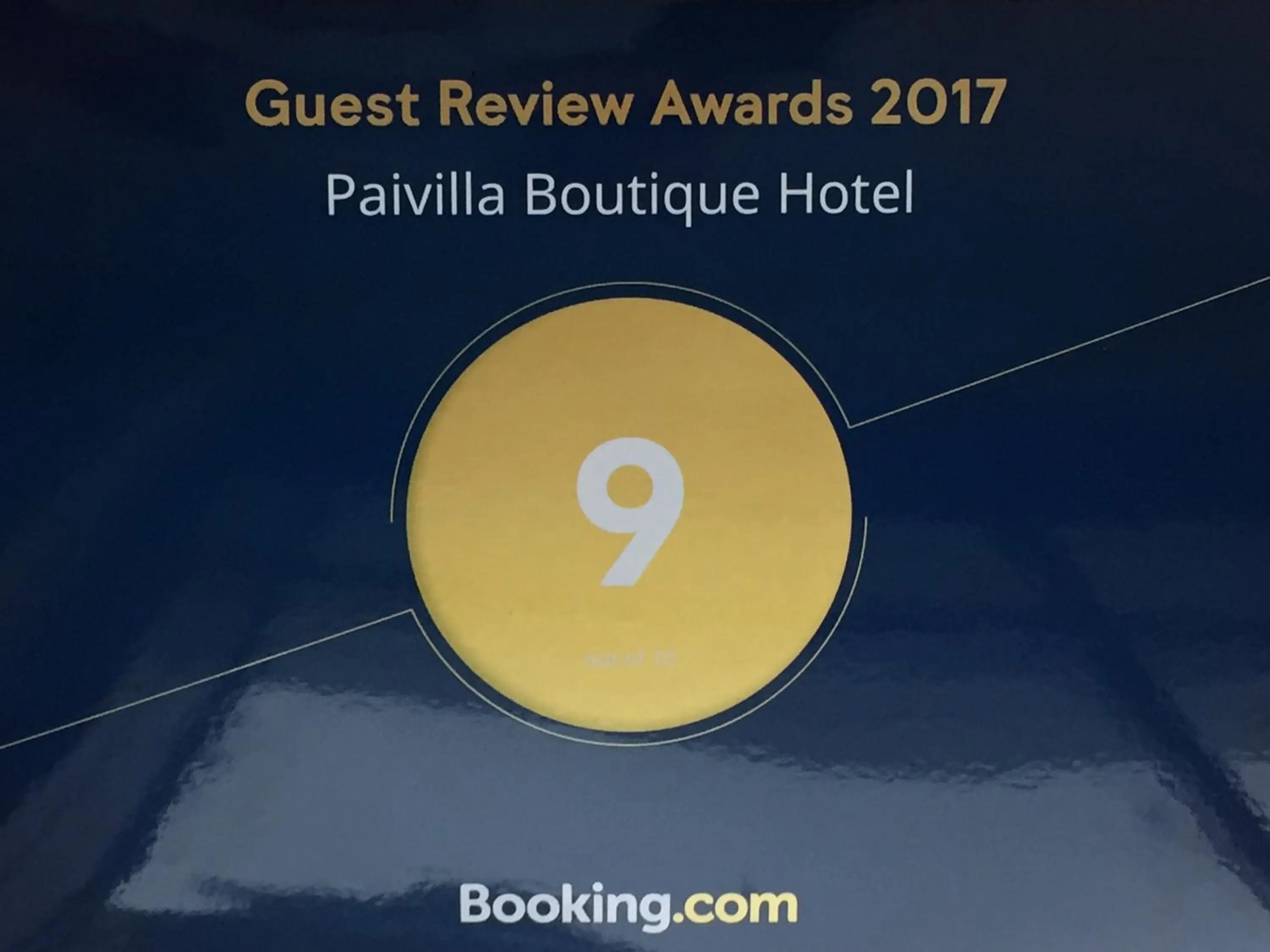 Logo/Certificate/Sign in Paivilla Boutique Hotel