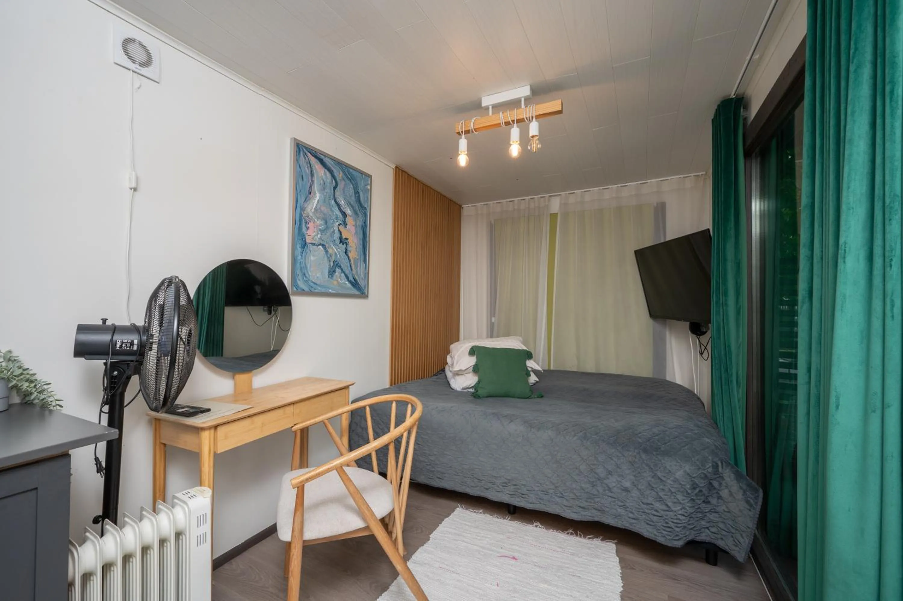 Bed in Paivilla Boutique Hotel