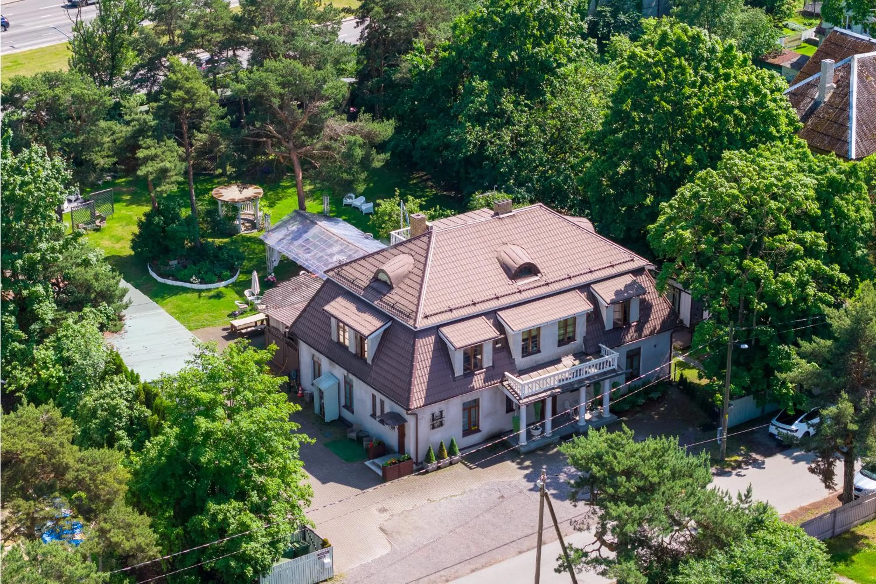 Bird's eye view in Paivilla Boutique Hotel