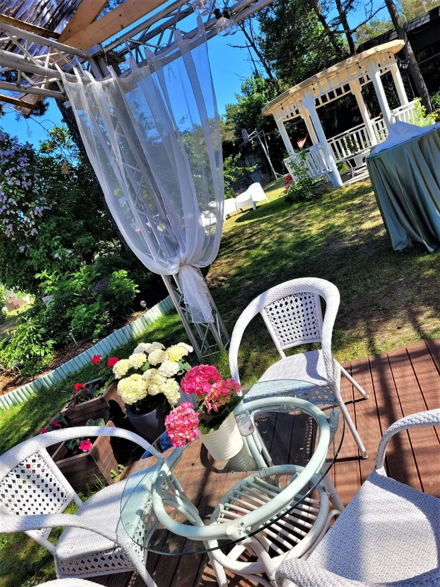 Dining area in Paivilla Boutique Hotel