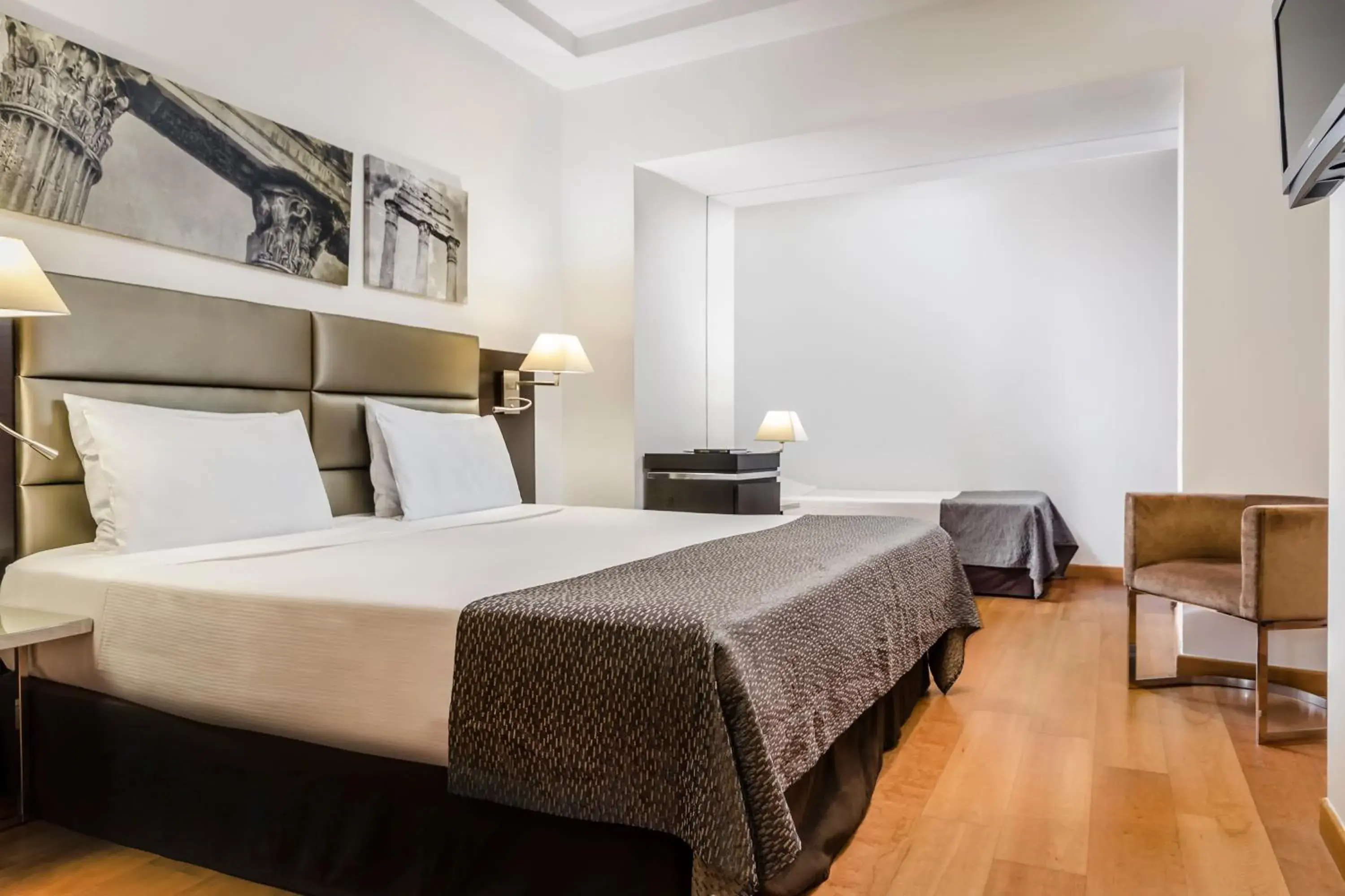 Bed in Eurostars Roma Aeterna Bed in Eurostars Roma Aeterna