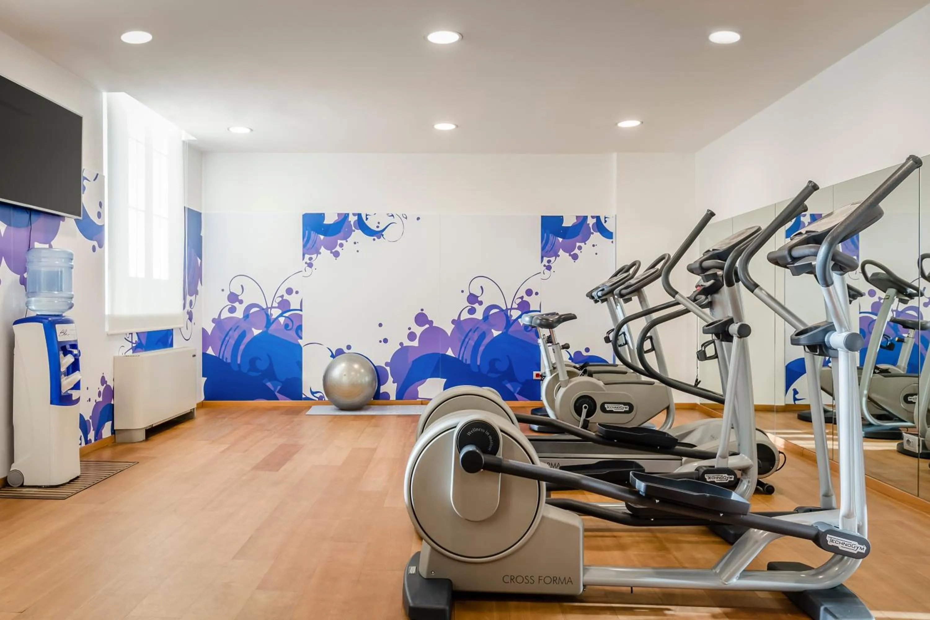 Fitness centre/facilities in Eurostars Roma Aeterna