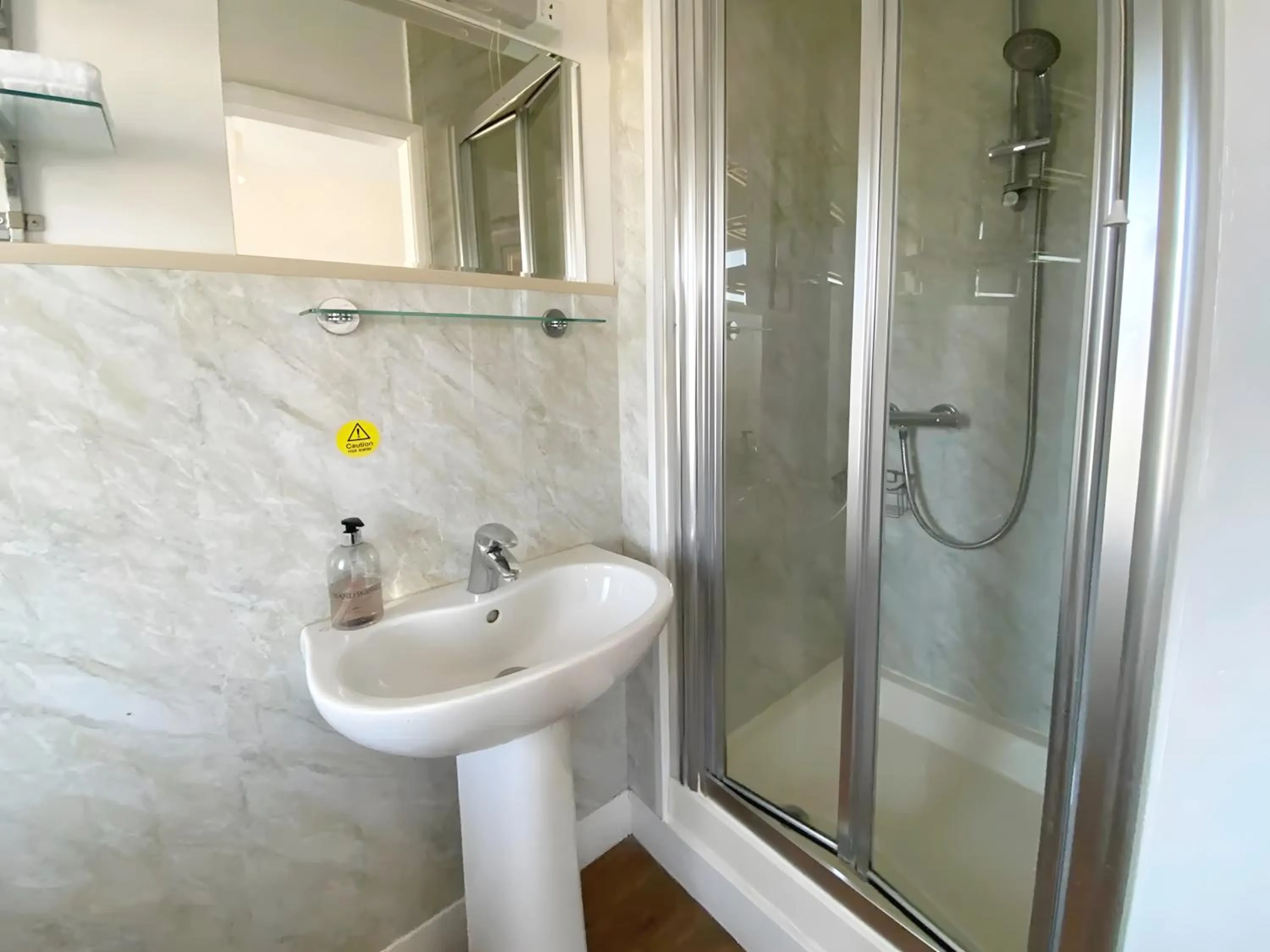 Shower in The Grand Hotel