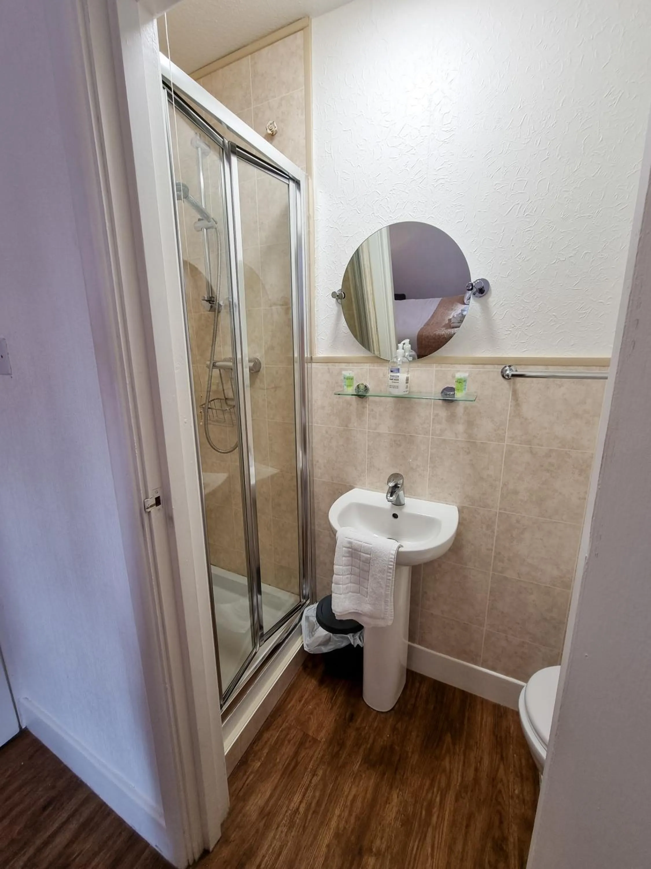 Shower in The Grand Hotel