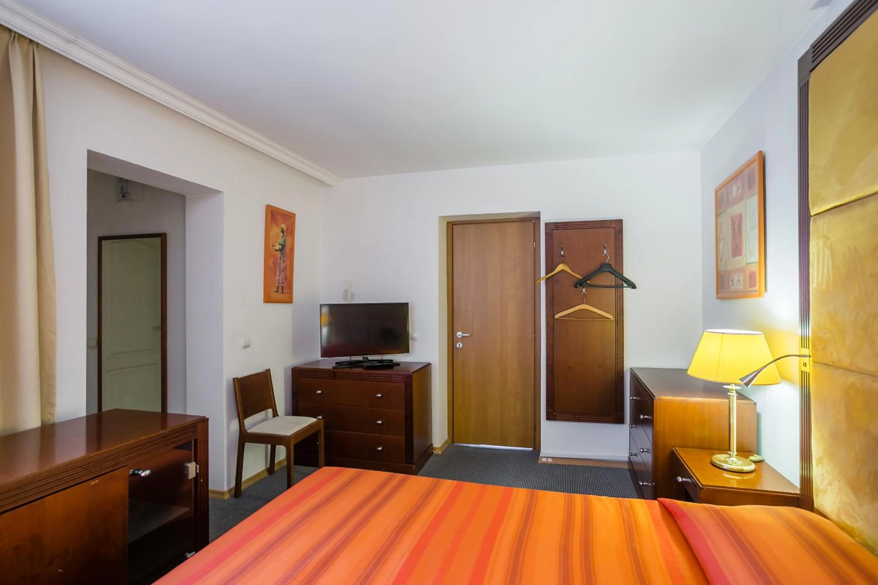 Living room, Bed in Casa Sofia