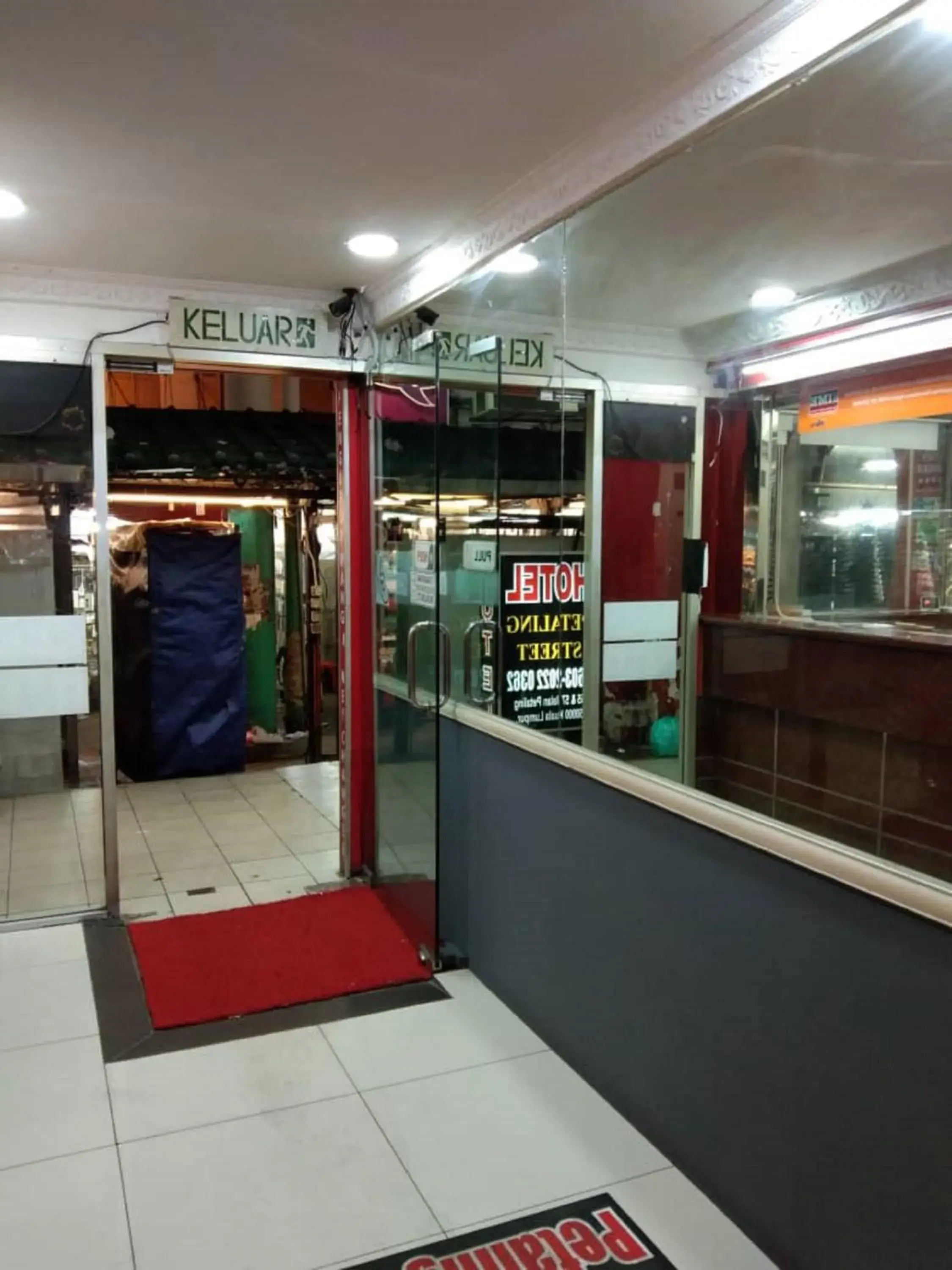 Facade/entrance in Petaling Street Hotel Chinatown Facade/entrance in Petaling Street Hotel Chinatown