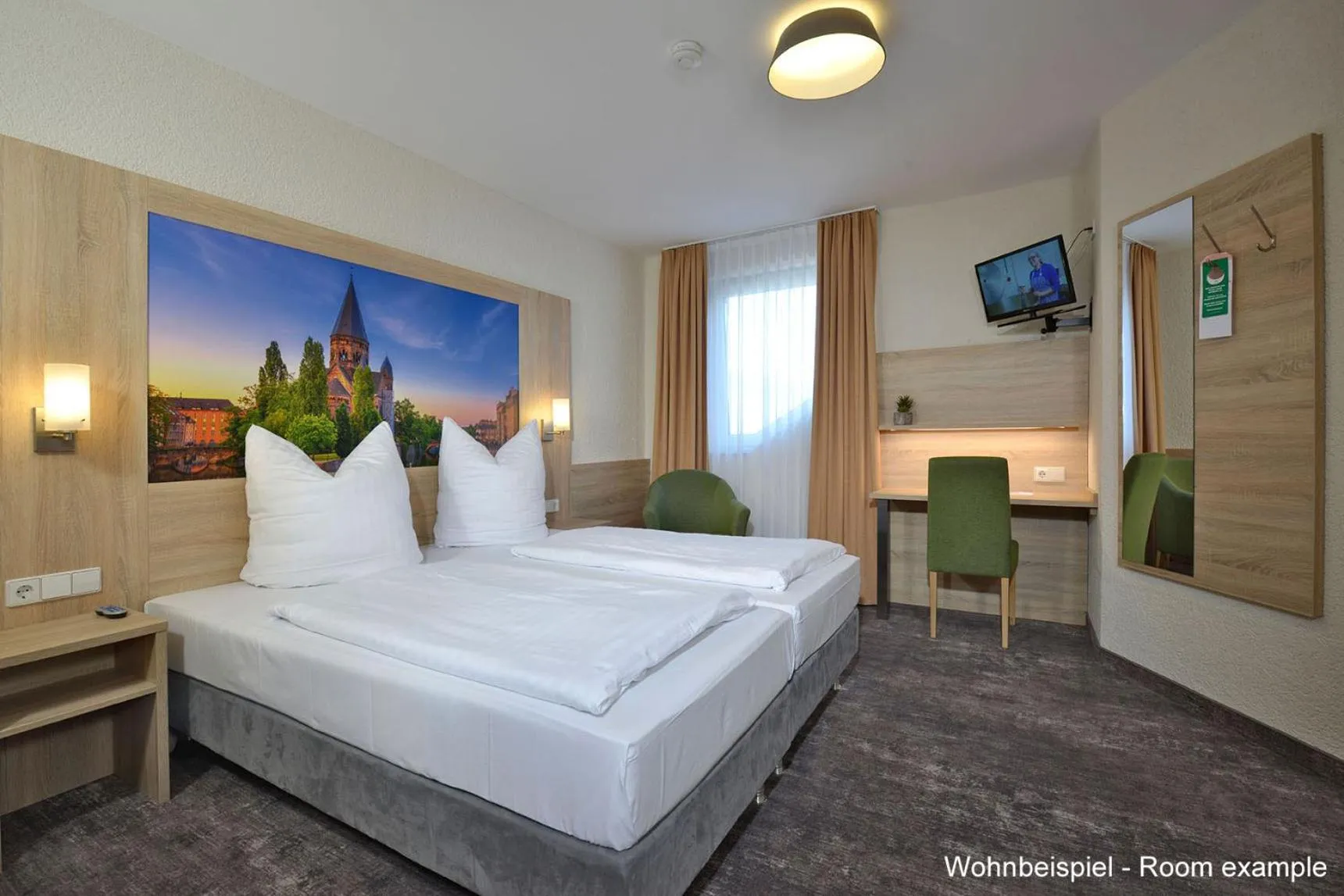 Photo of the whole room, Bed in DORMERO Moselhotel Koblenz-Alken