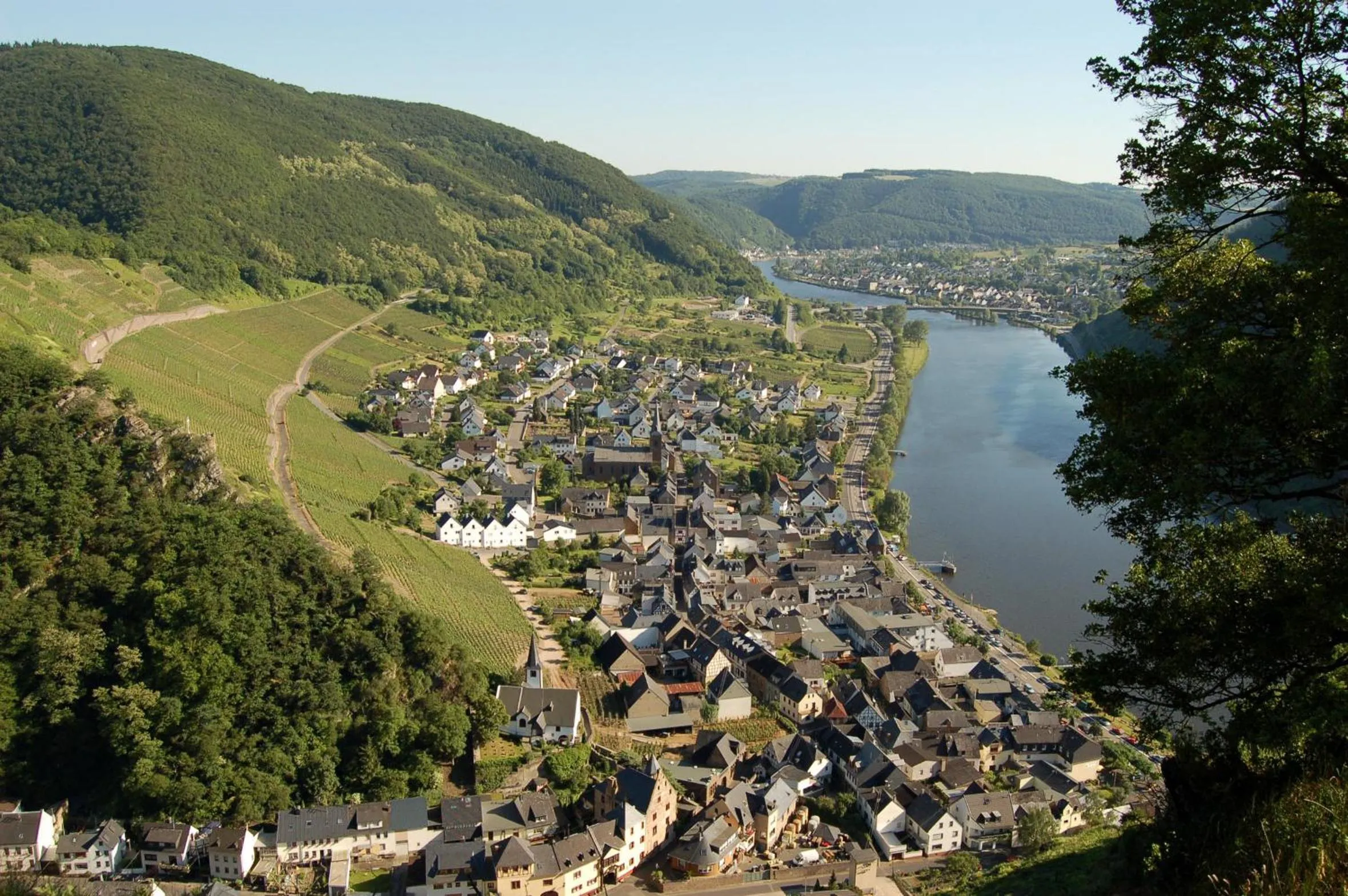 Bird's eye view in DORMERO Moselhotel Koblenz-Alken
