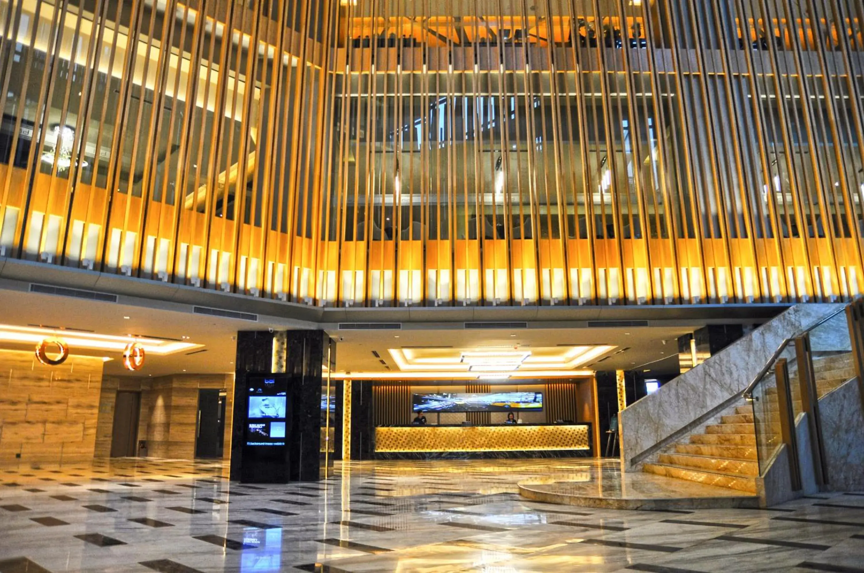 Lobby or reception in bai Hotel Cebu Lobby or reception in bai Hotel Cebu