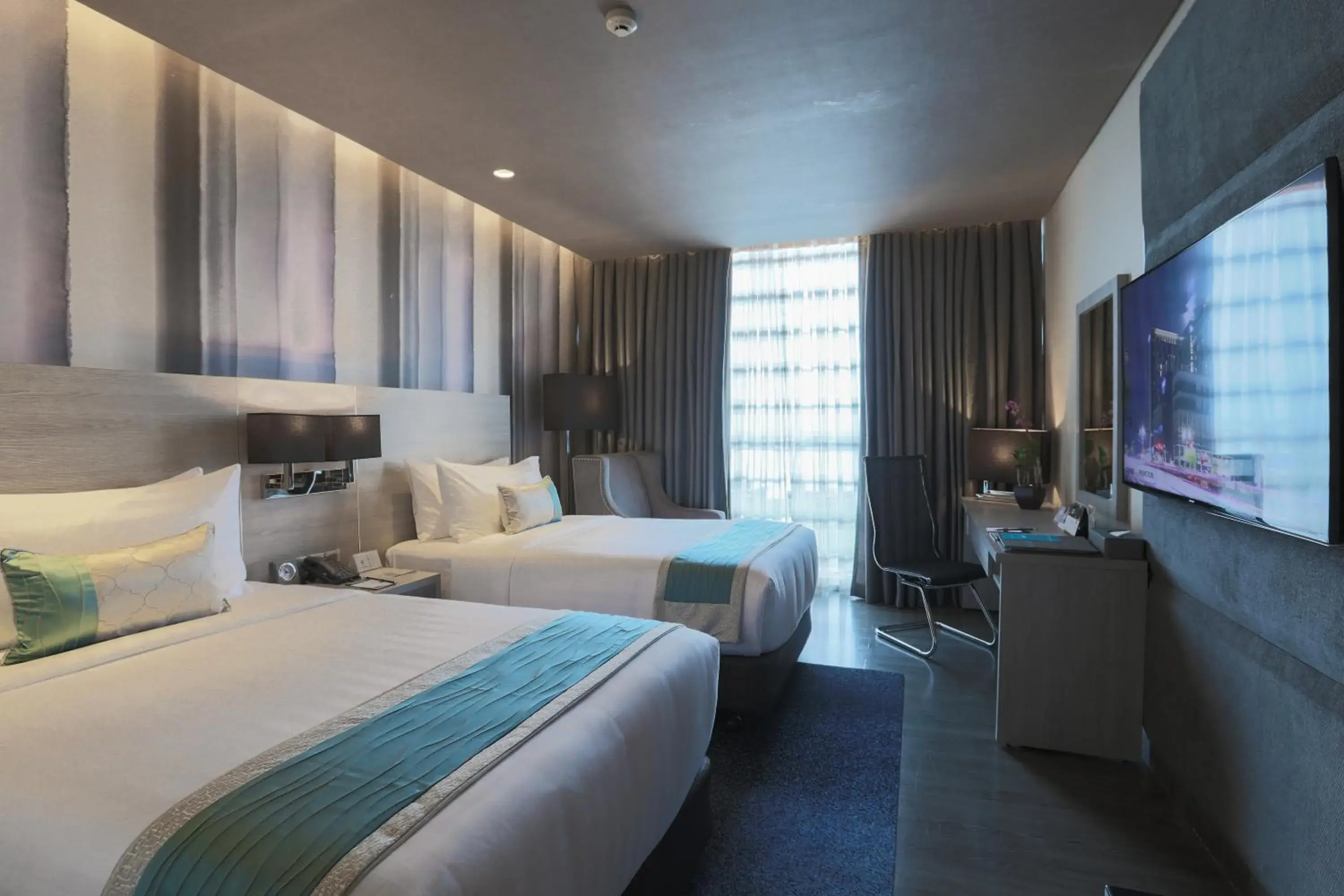 Photo of the whole room, Bed in bai Hotel Cebu Photo of the whole room, Bed in bai Hotel Cebu