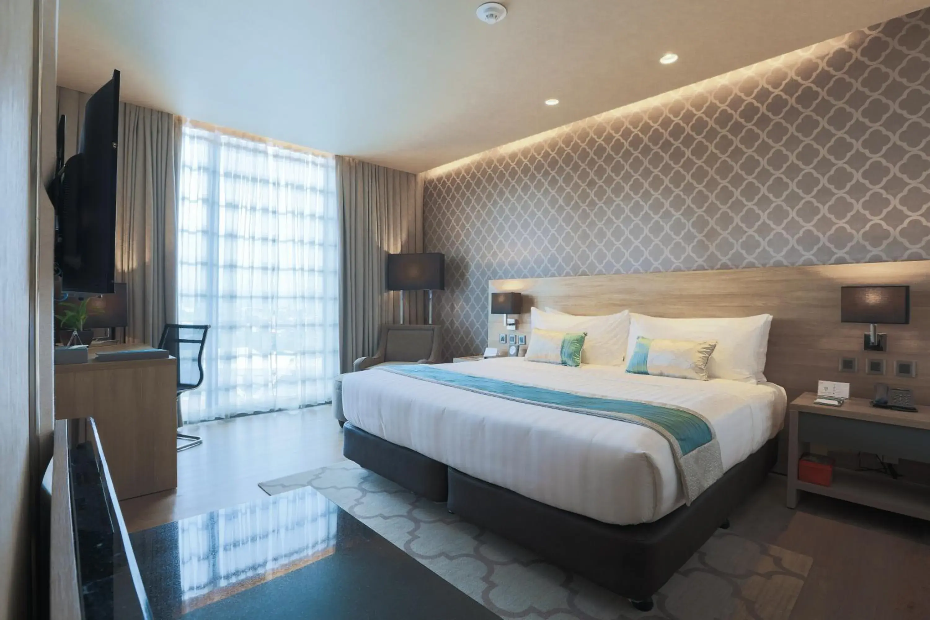 Bed in bai Hotel Cebu Bed in bai Hotel Cebu