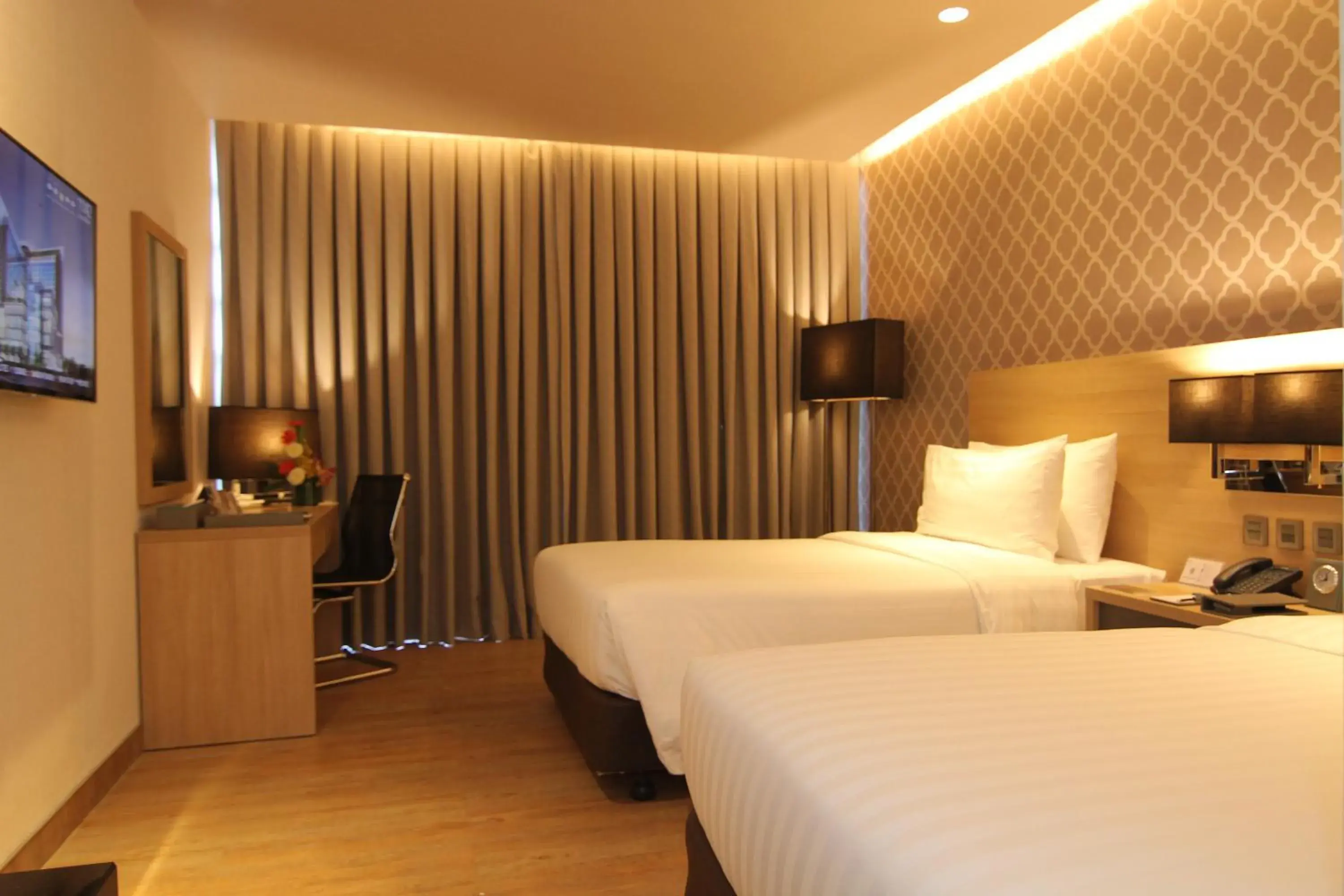 Bed in bai Hotel Cebu Bed in bai Hotel Cebu